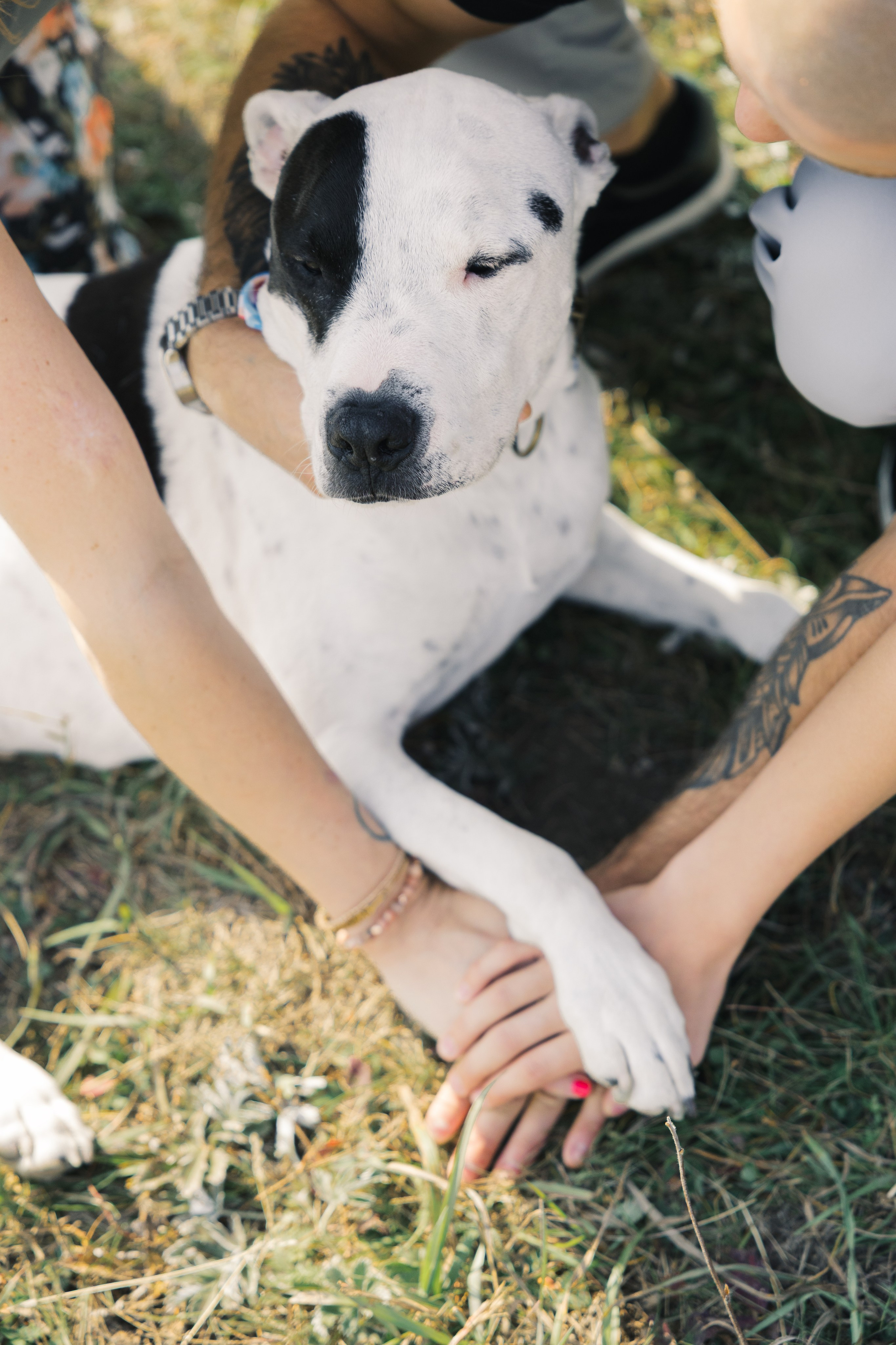 Aleksandra’s family. Home