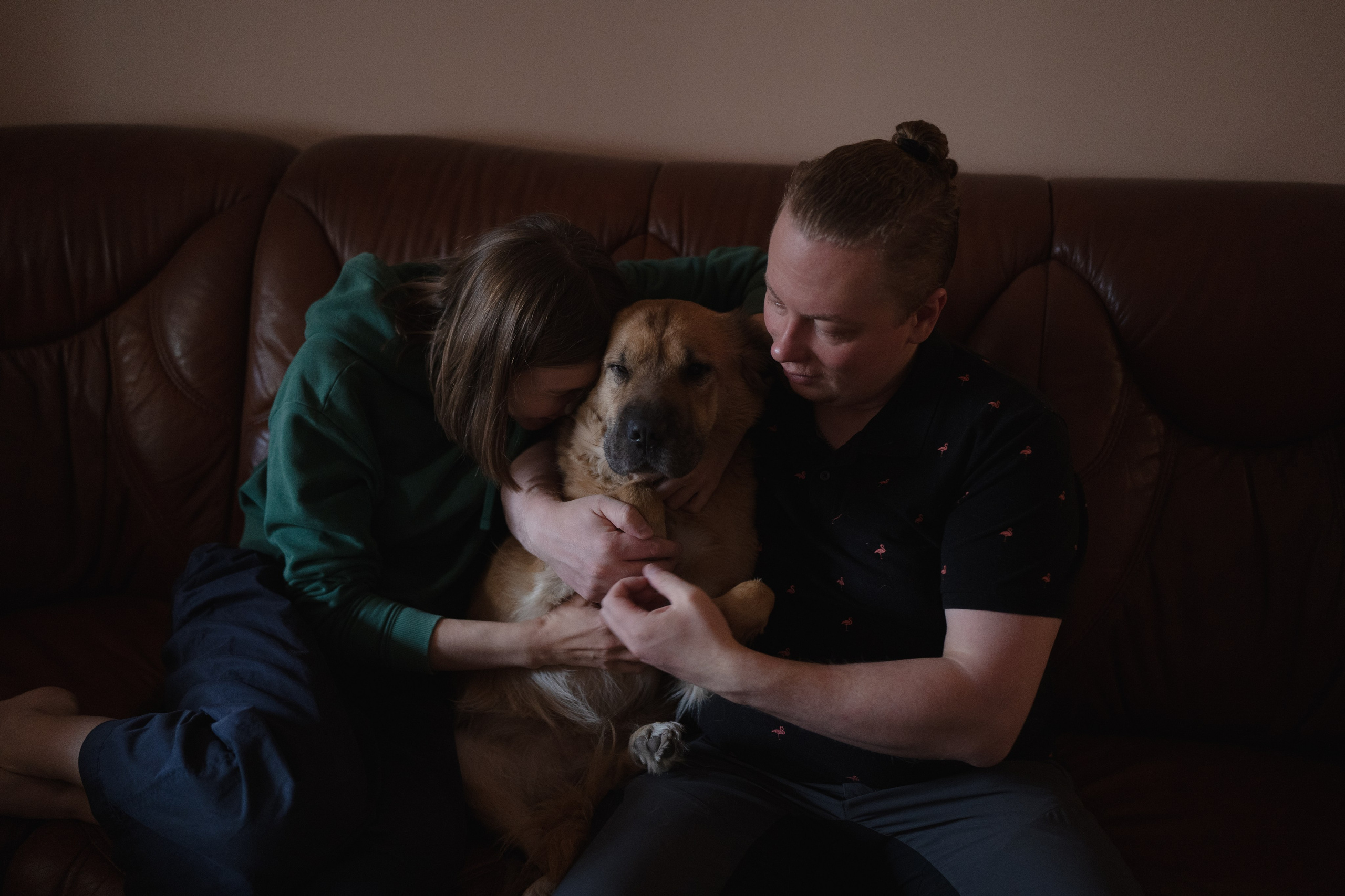 Alena, Vlad and their son Lev. Main