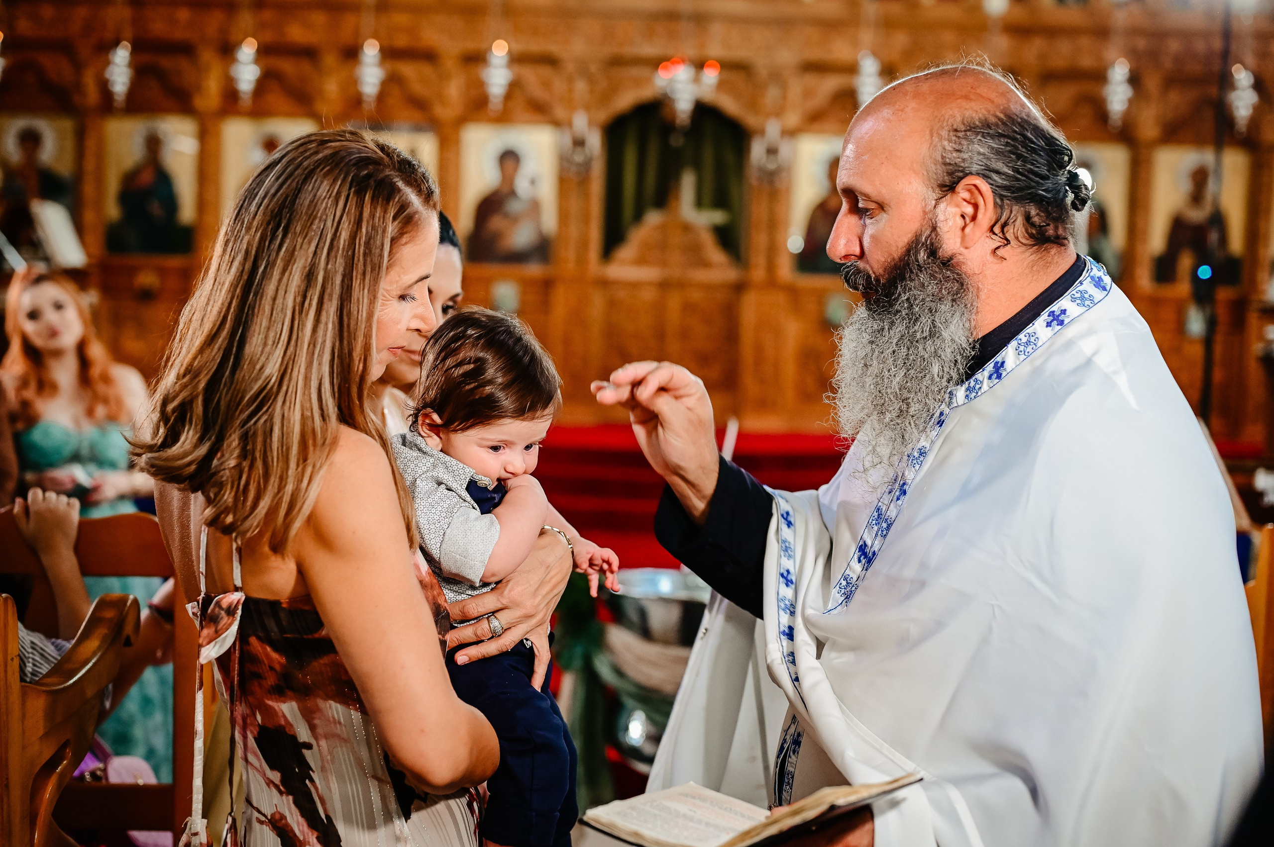 Baptism Mixail Aggelos. AdrianOltean.wfolio.pro