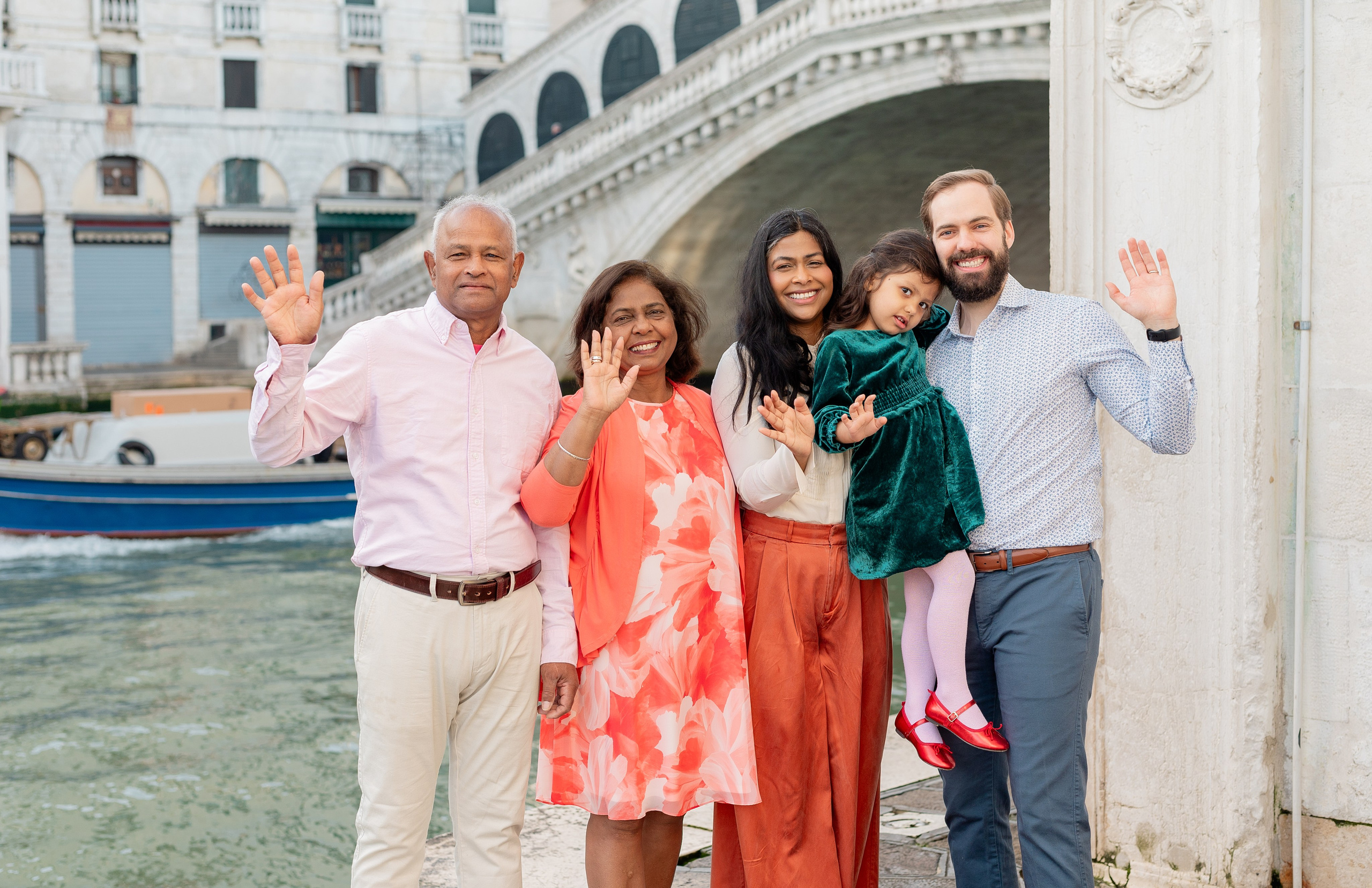 Family photoshoot in Venice. Фотограф в Венеции Anna Terzi
