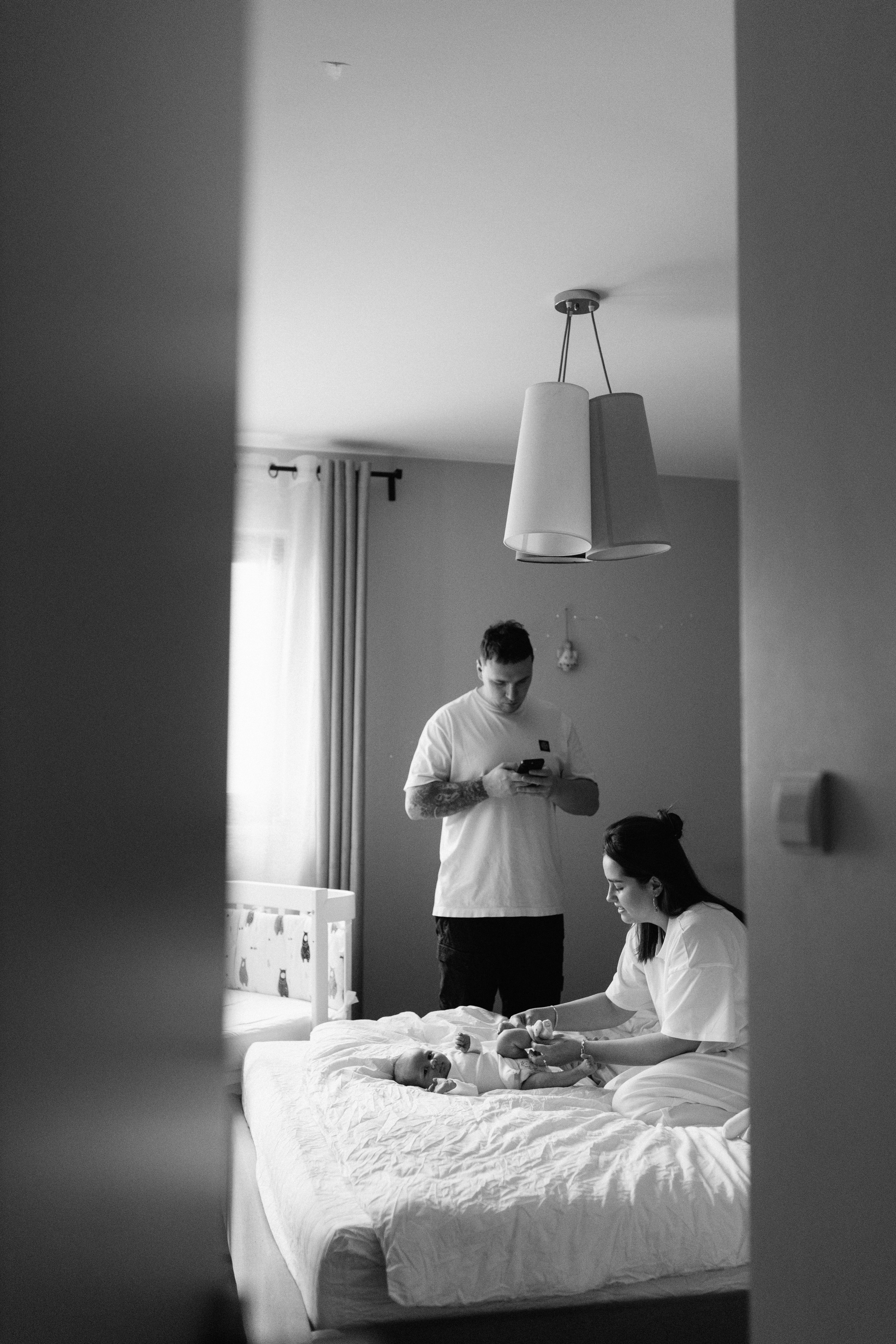 Newborn Home Photo Session. Maternity, newborn photographer in the Bay Area|Iryna Rakivnenko