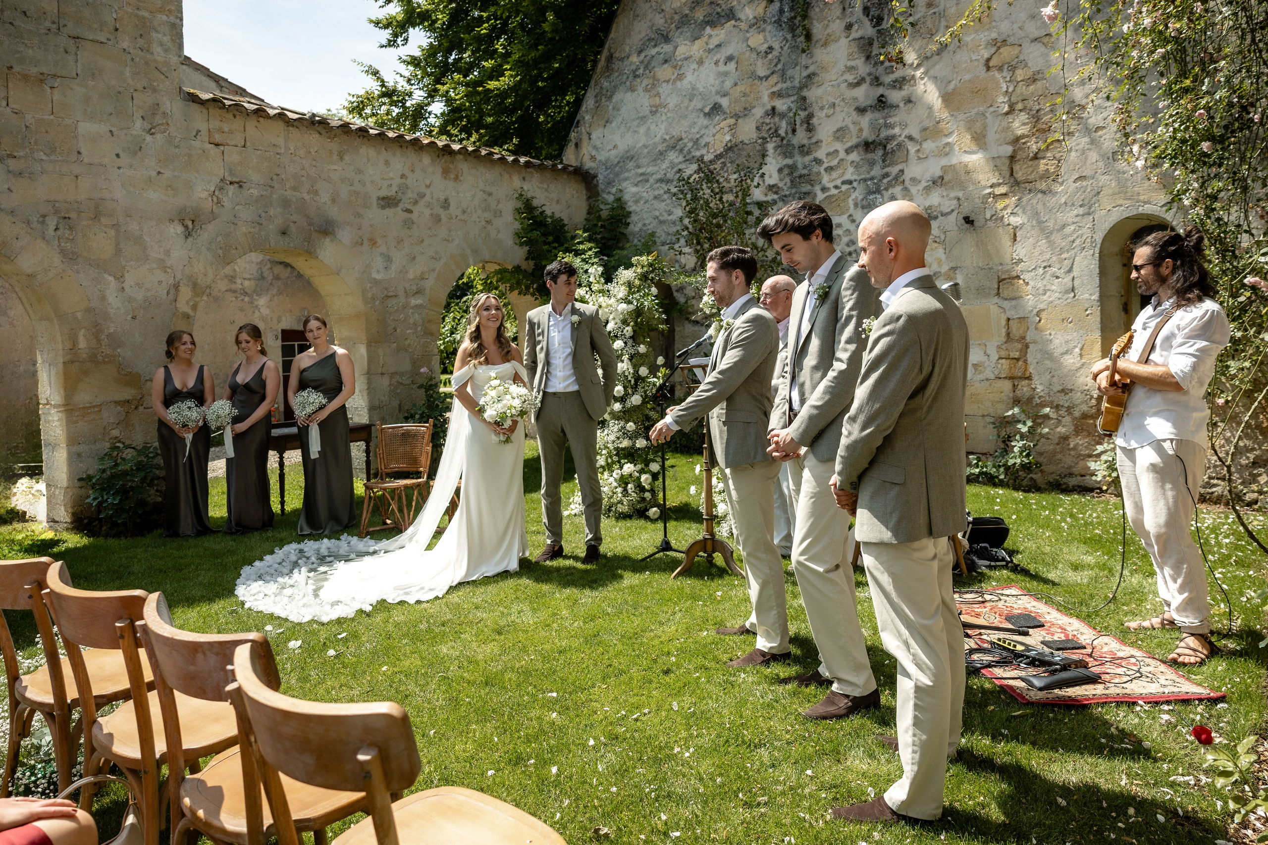 Château de la Borderie Wedding, Nouvelle-Aquitaine. Wedding Photographer in Toulouse & Southwest France