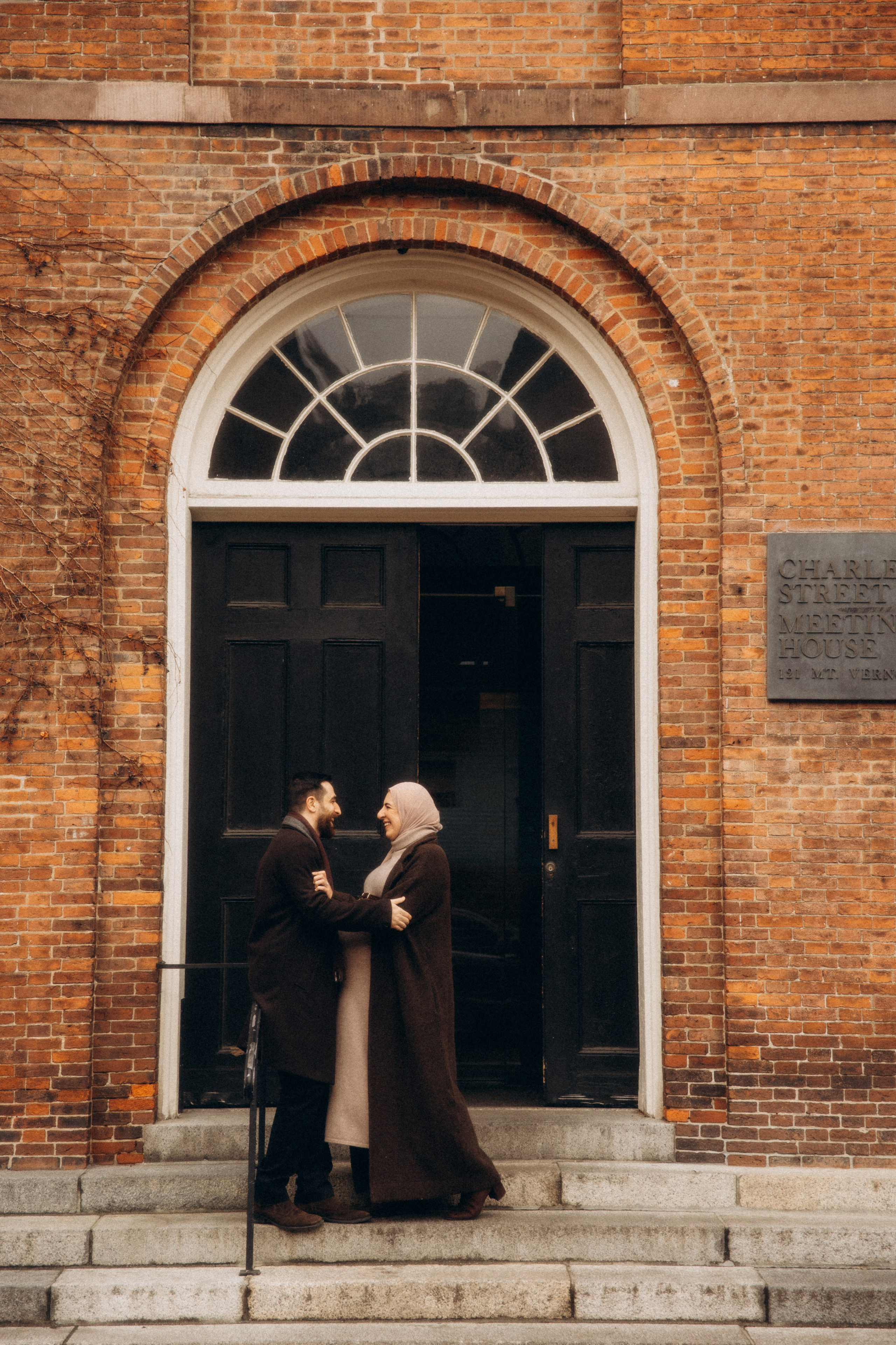 Winter Pregnancy Photoshoot | Bacon Hill, Boston