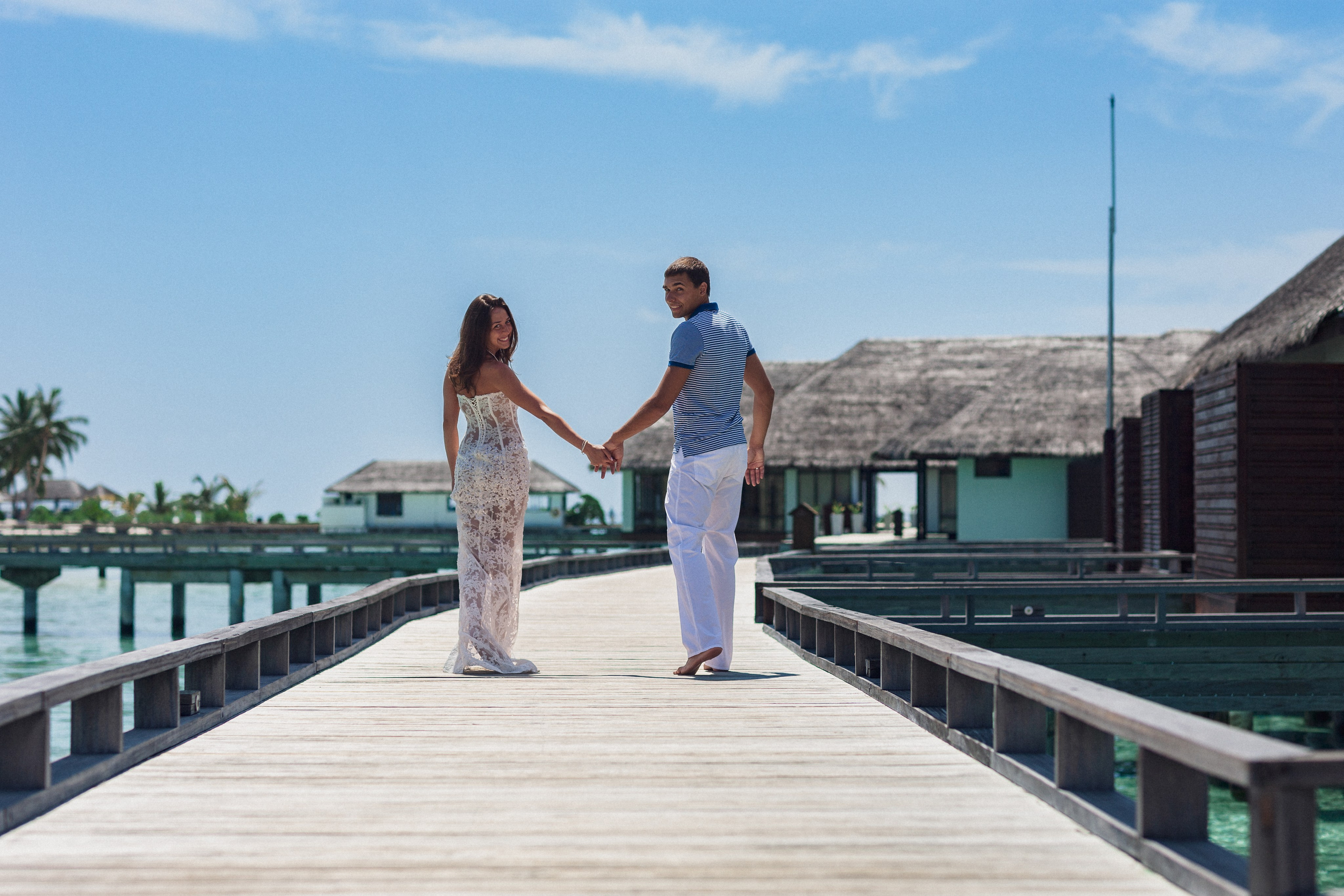 Фотограф в Ирландии Дублин Медовый месяц жених невеста пирс бунгало лето красивые фотки 