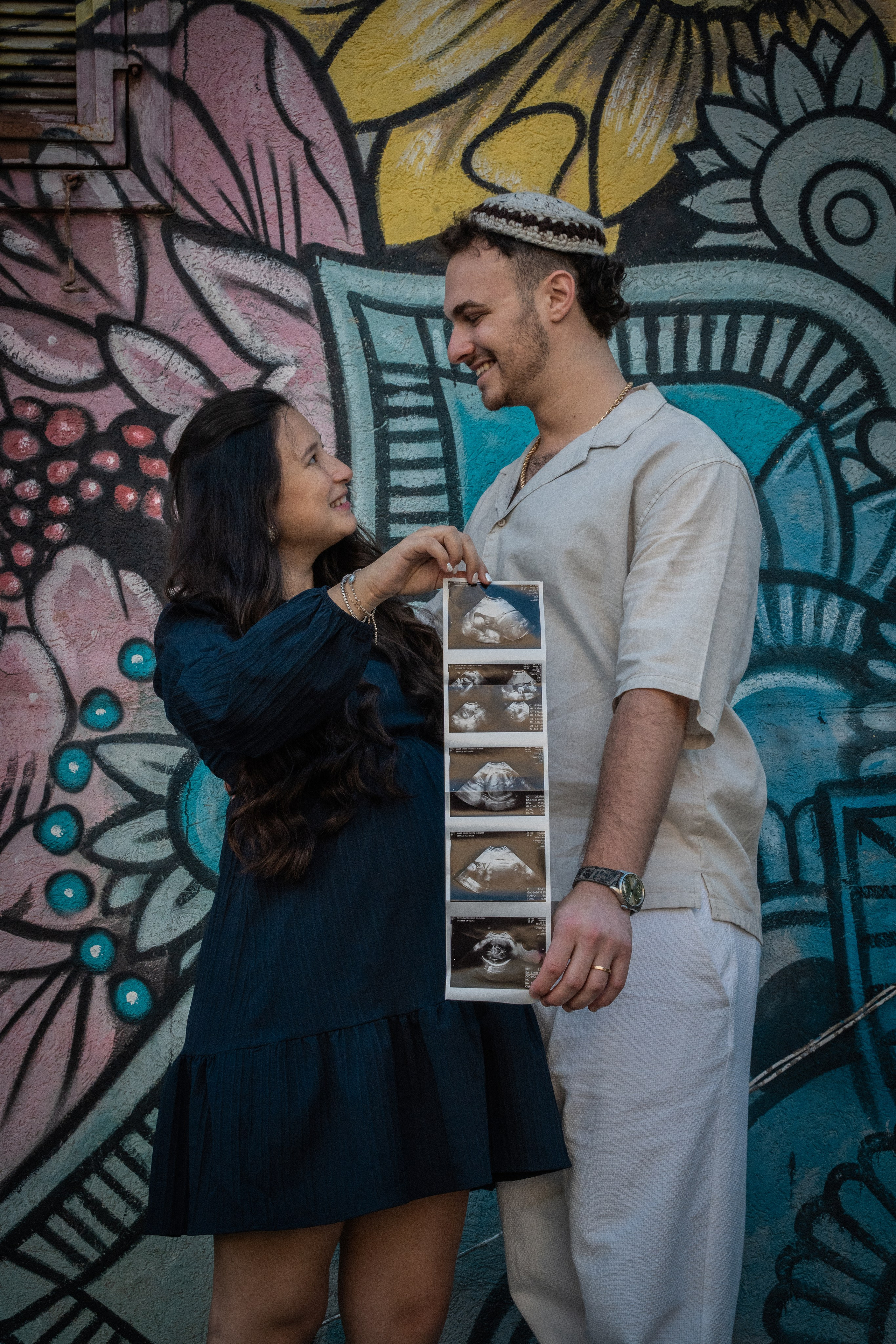 Naomi & Surli, Neve Tzedek, December 2025. Divign By Tehilah — Meaningful Graphic Design & Photography