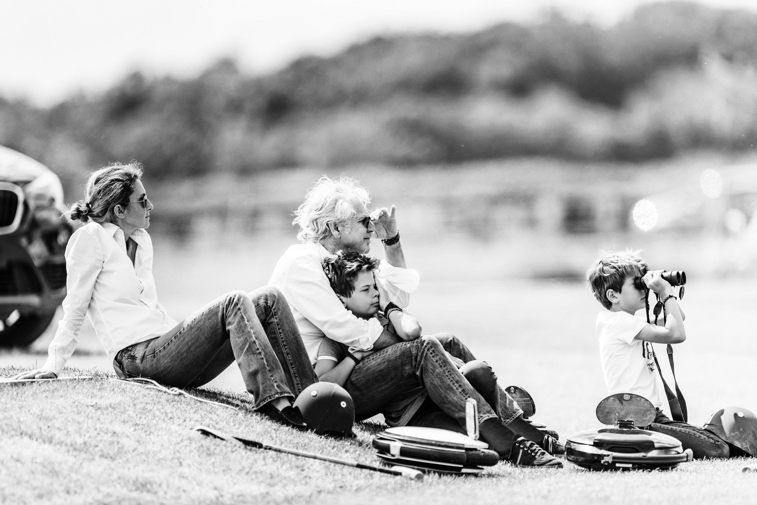 Family Polo Day Photo Shooting