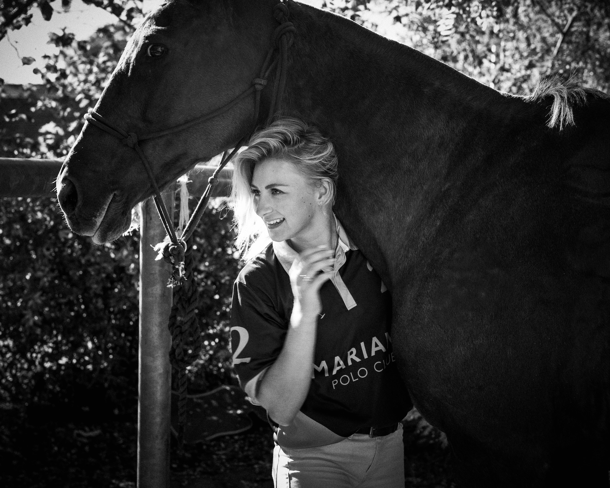 Photo shoot with horses