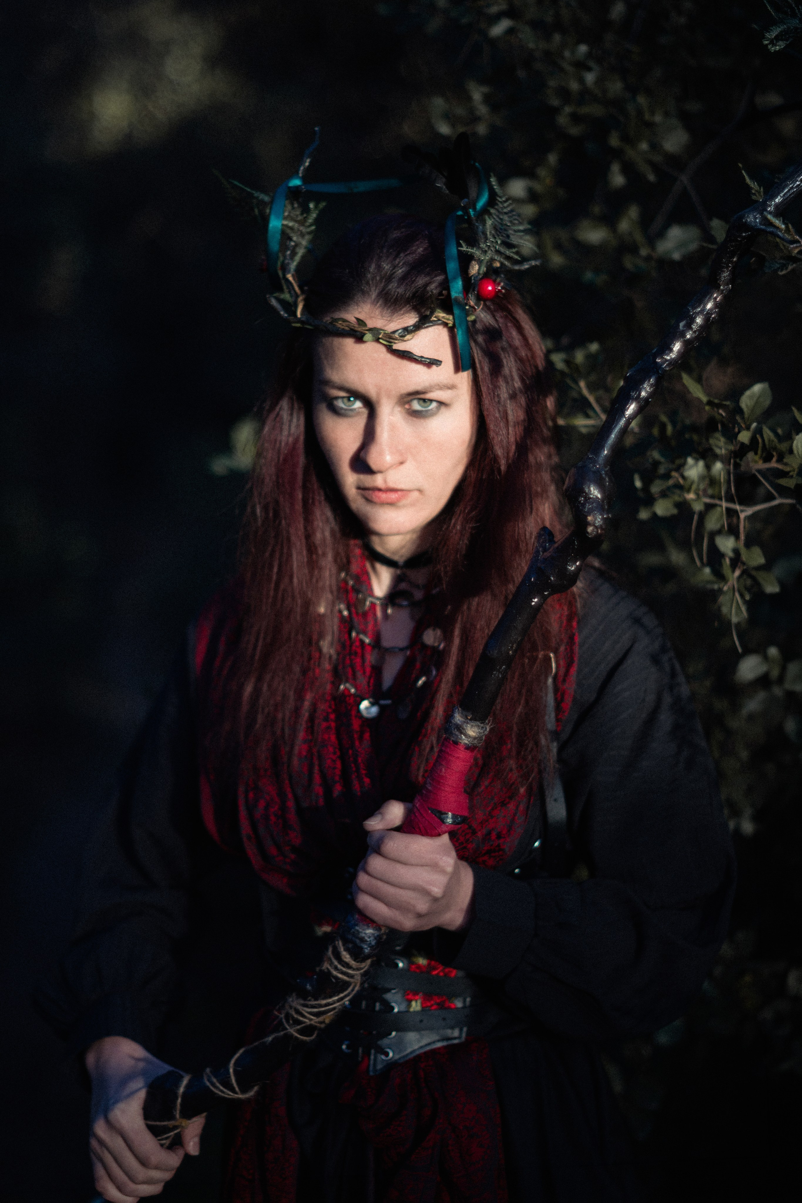 Vasilisa the Beatiful and Baba yaga. Photographer in Greece Kristina