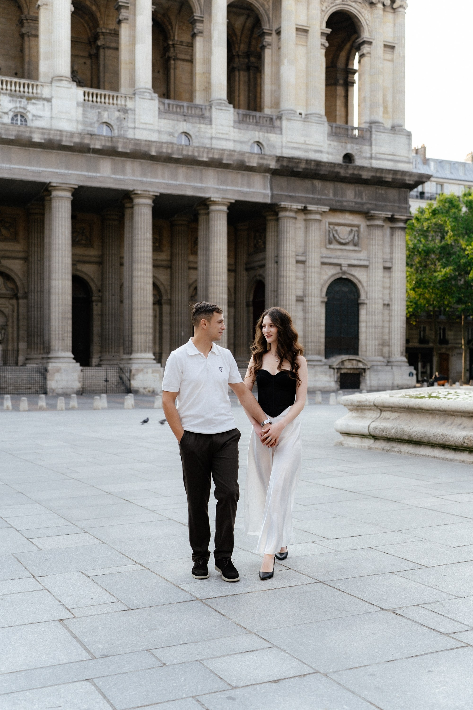 Love Story: Saint Sulpice. Photographe et vidéaste à Paris