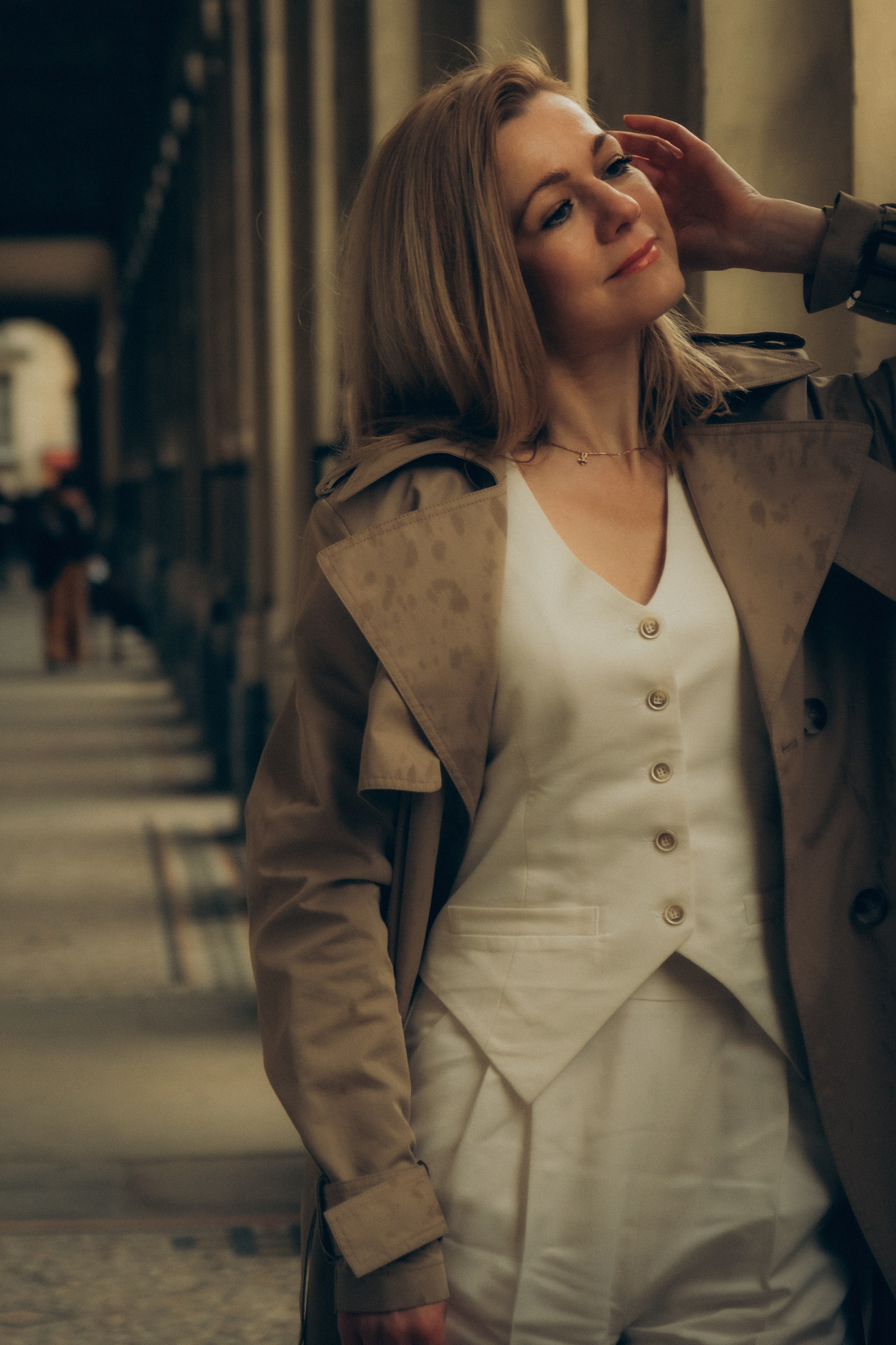 Elena’s photoshoot in Palais Royal. Photographer in Paris Marina Chaput