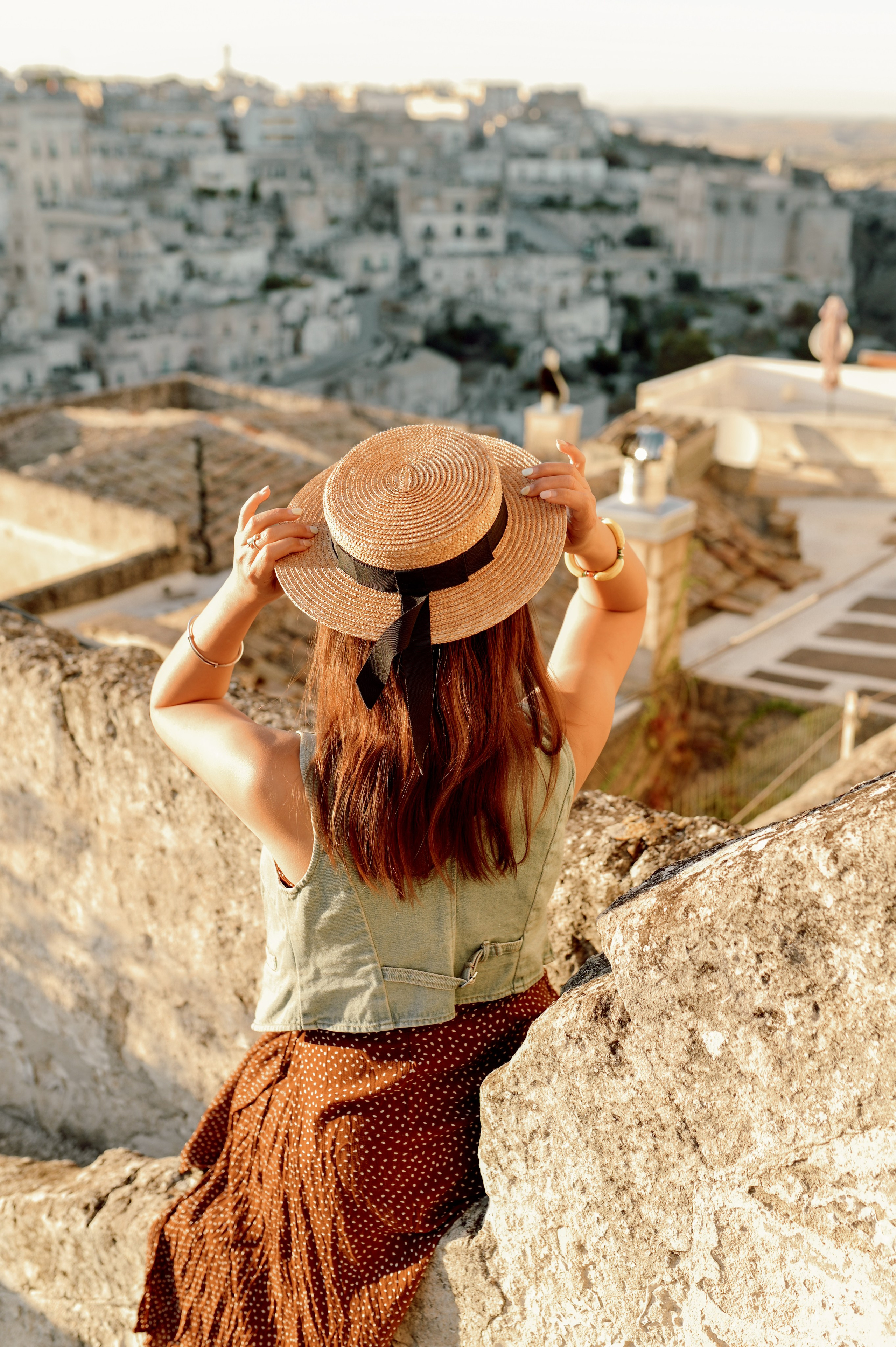 Romantic walk in Matera