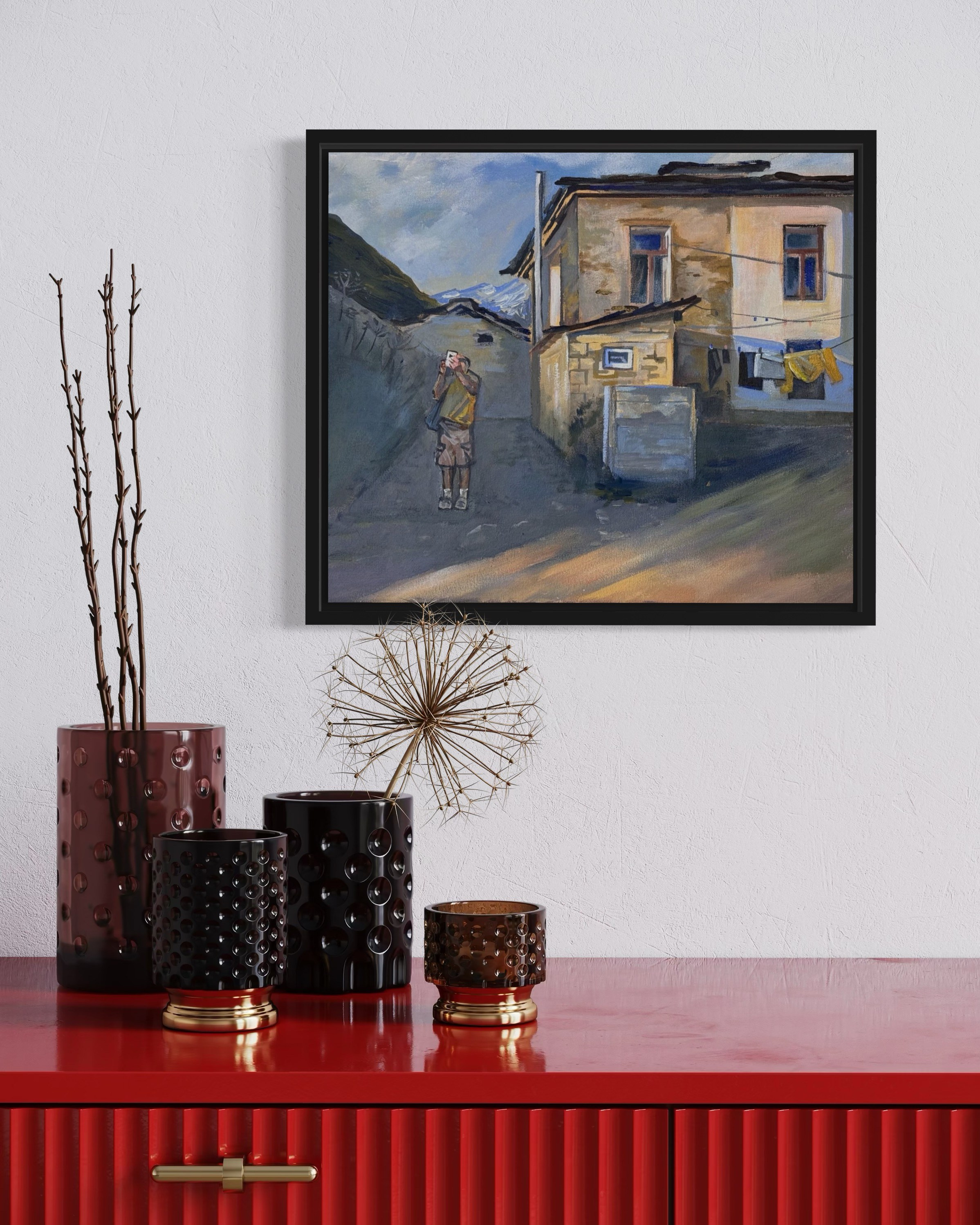 «Off the beaten path Ushguli». Художник живописец Савелова Ольга