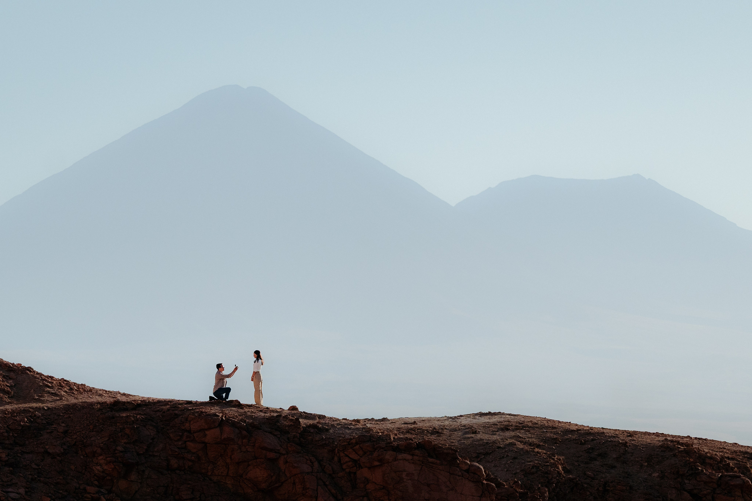 Sessão casual no Vale dos Cogumelos. Fotógrafo em San Pedro de Atacama