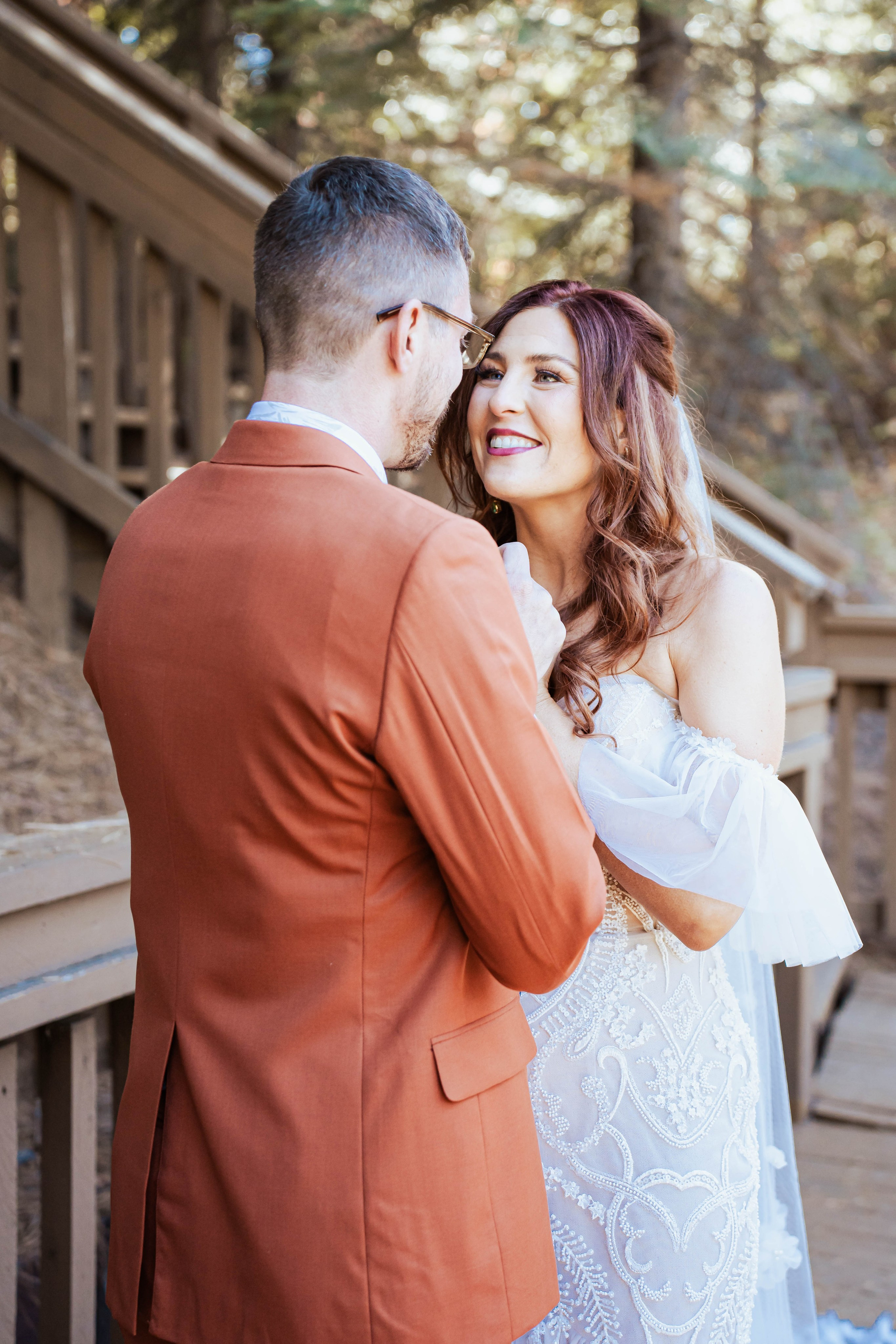 Wedding in forest. Cinematic Wedding & Elopement Photography in Los Angeles | Inspired by Indie Film & Real Life