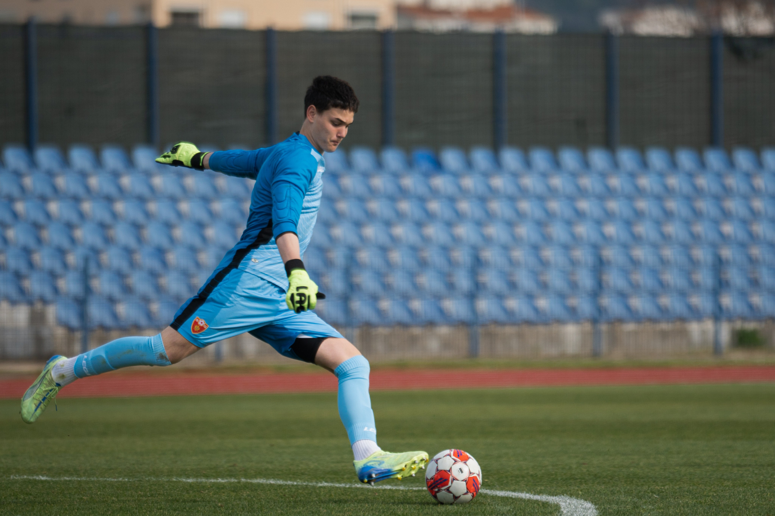 U17 Montenegro National Team. Sports photography