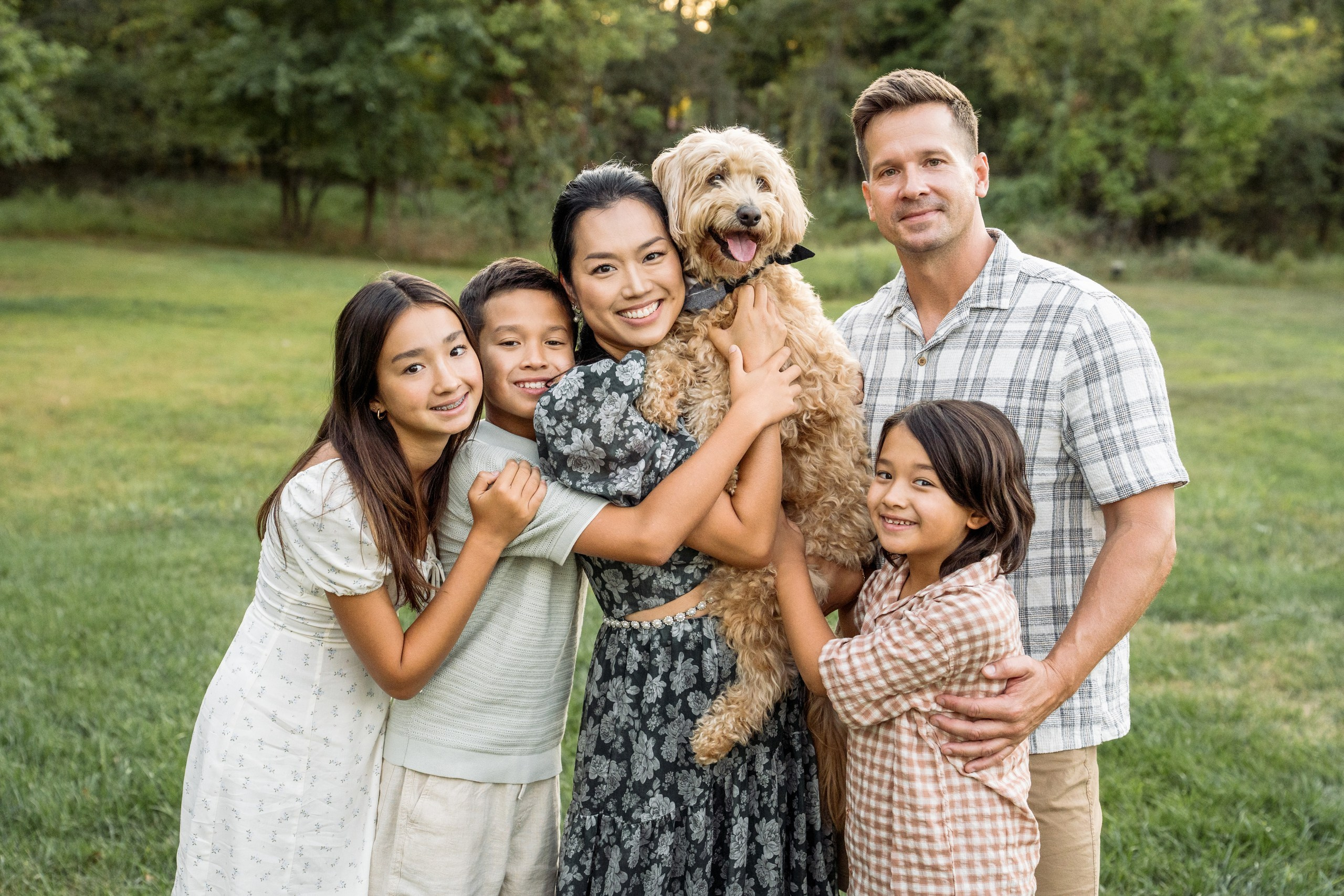 Juyoun, Brian, Jia, Camden, Myles. Alisa Tant — Family and newborn photographer Bucks County, Montgomery county, Philadelphia, NJ