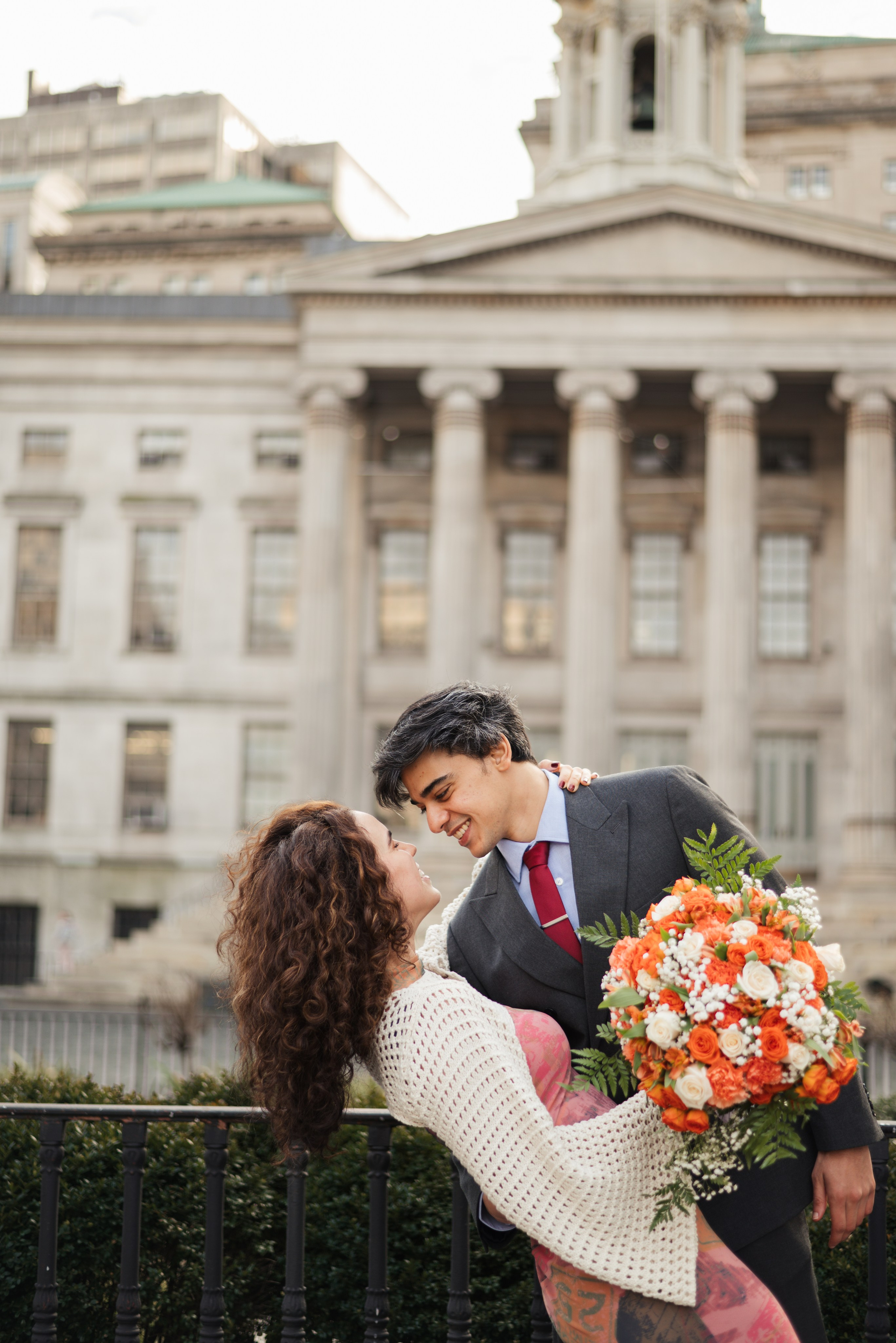 City Hall Wedding. Irina Goncharenko — NYC Photographer