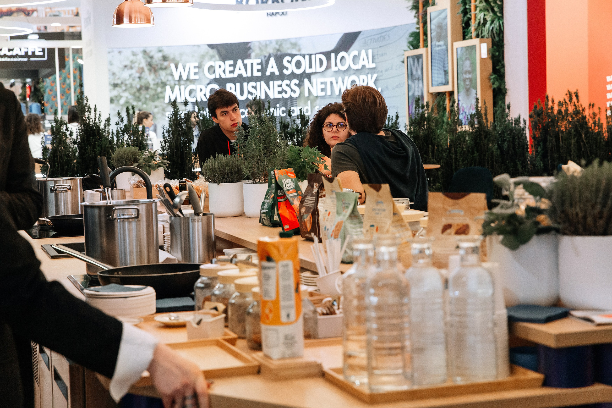 Stand Barilla alla fiera Cibus 2024 a Parma