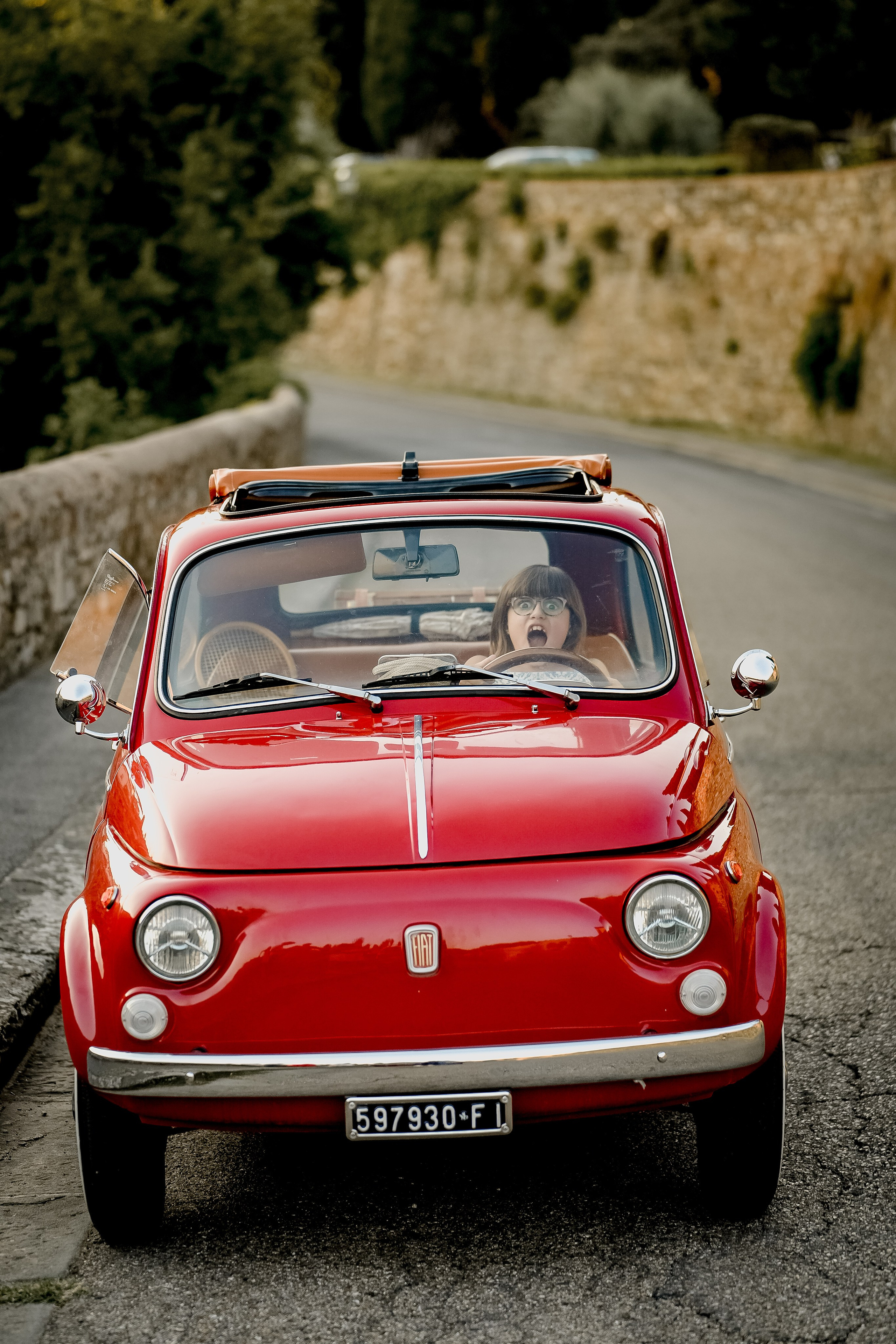 Fiat 500. Stefano Passerini Editorial Wedding Photographer in Italy