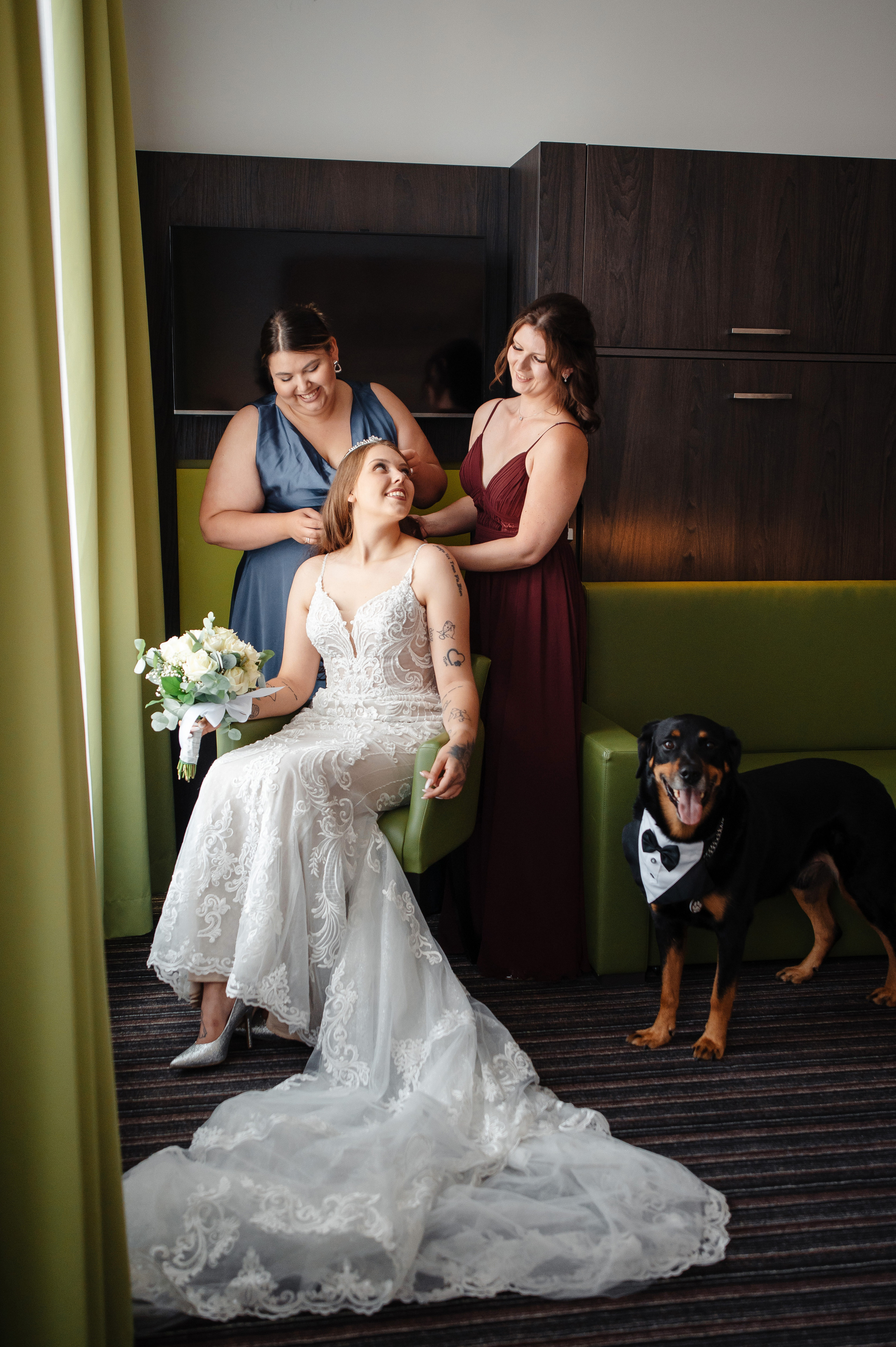 Jasmin & Boris Hochzeitsfotoserie