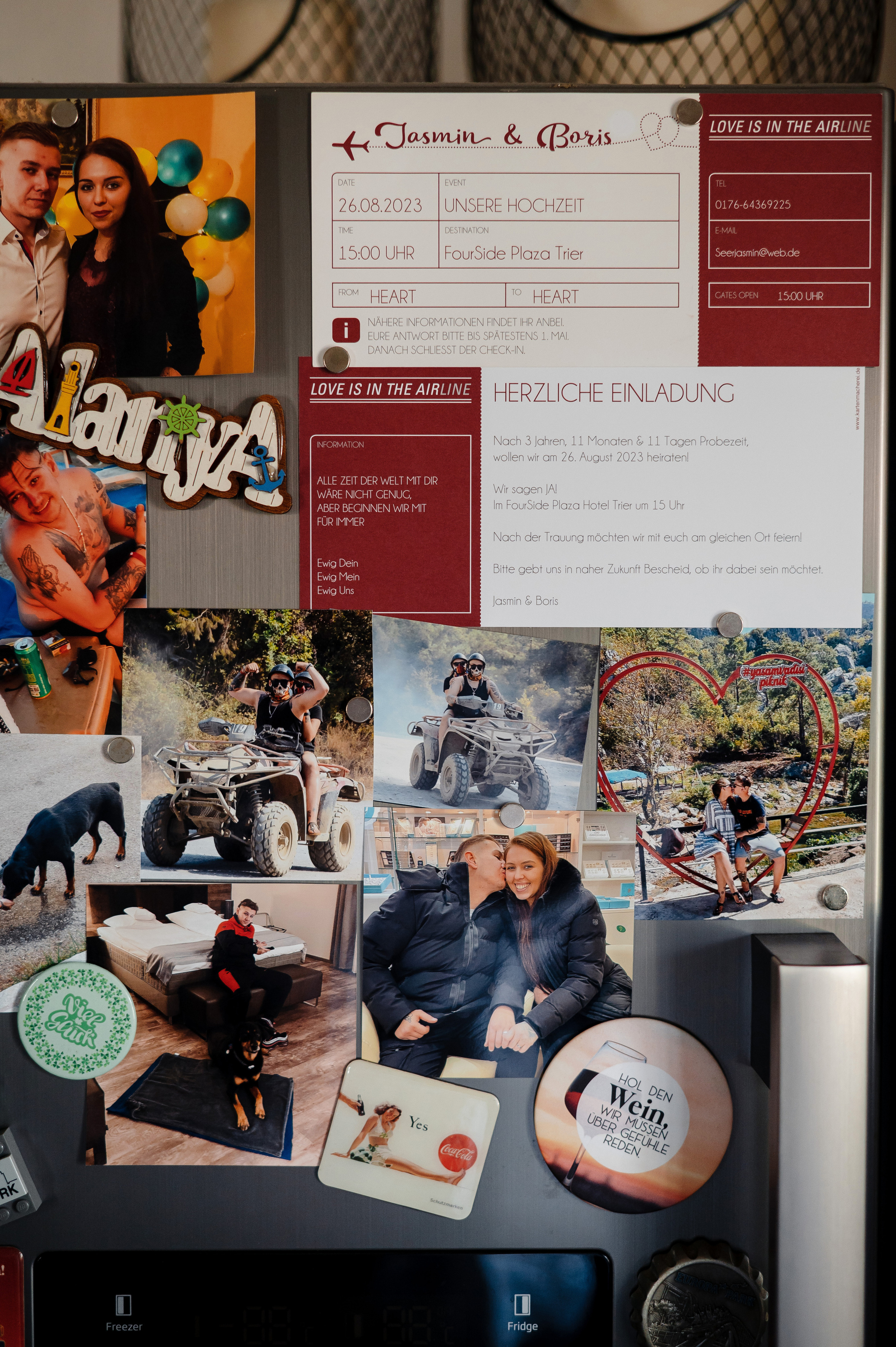 Jasmin & Boris Hochzeitsfotoserie