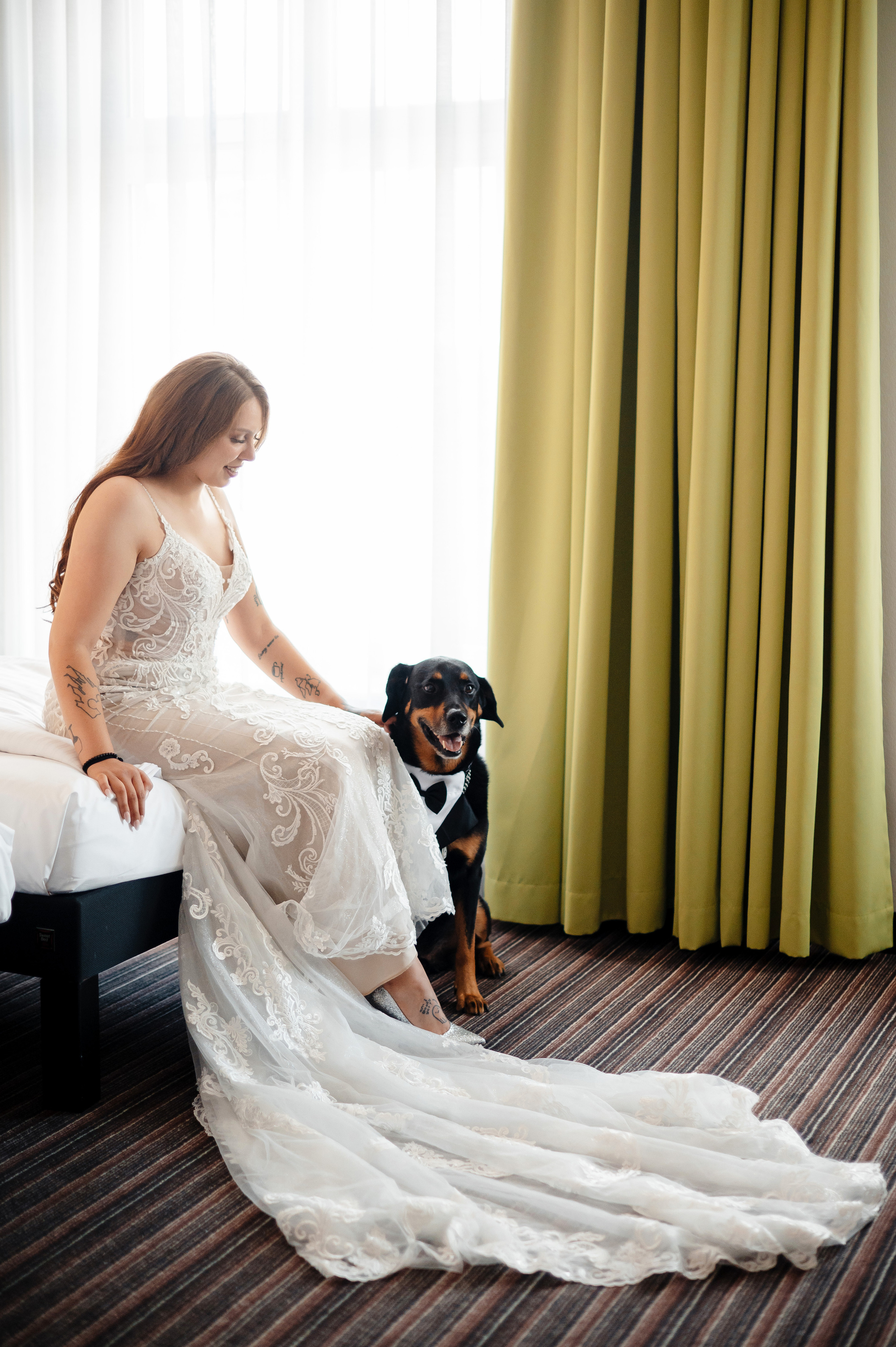 Jasmin & Boris Hochzeitsfotoserie