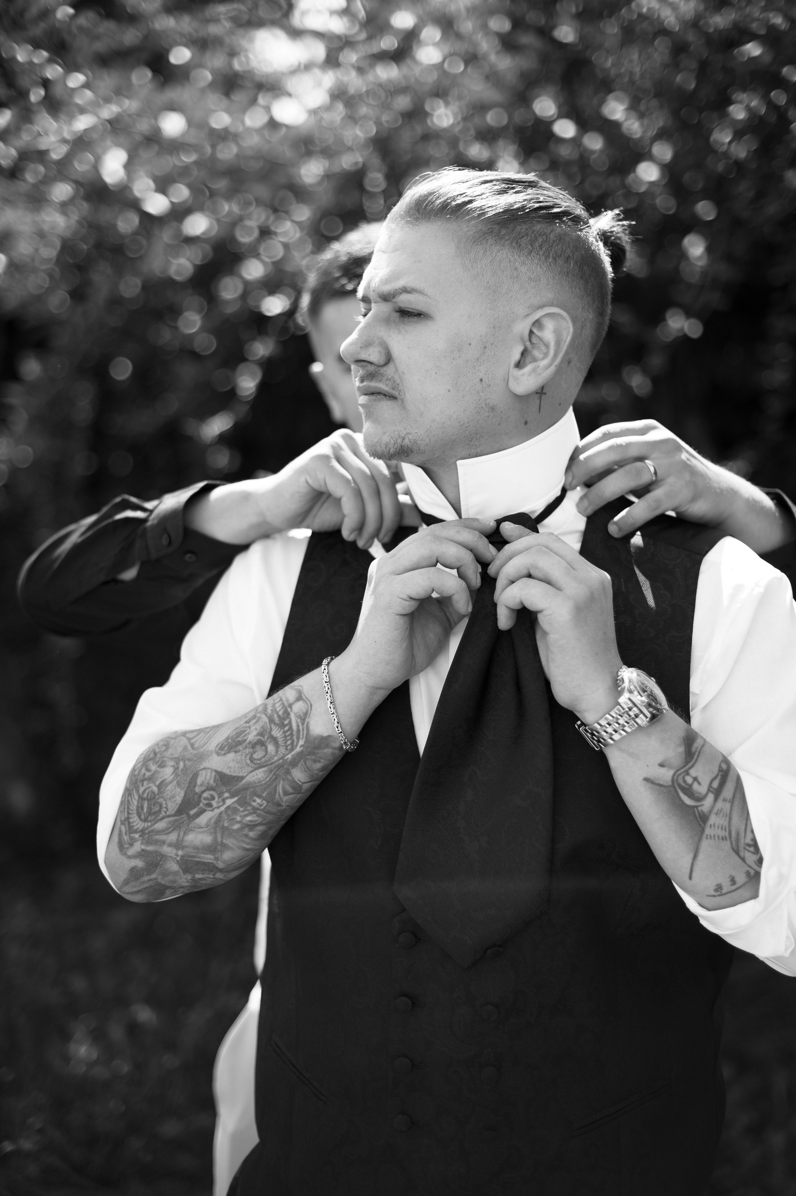 Jasmin & Boris Hochzeitsfotoserie