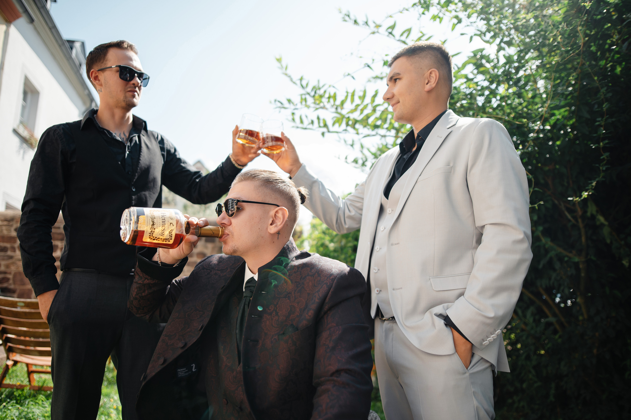 Jasmin & Boris Hochzeitsfotoserie