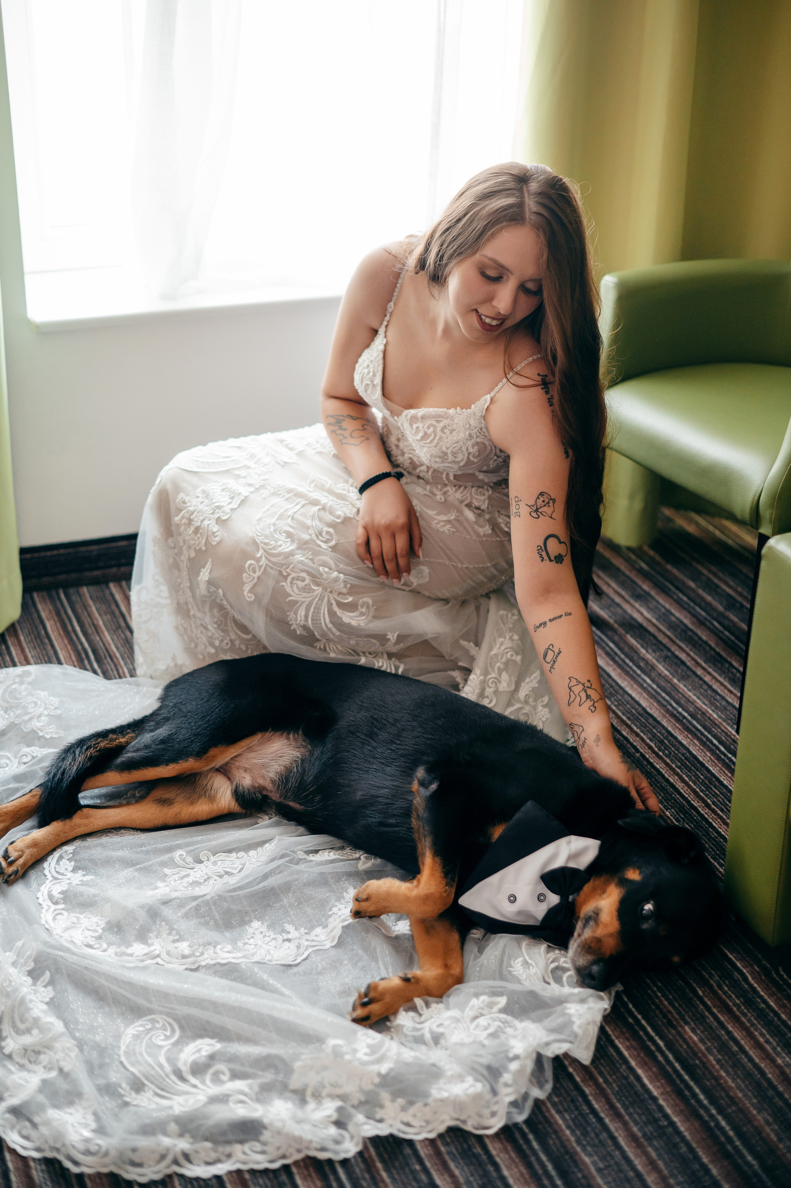 Jasmin & Boris Hochzeitsfotoserie