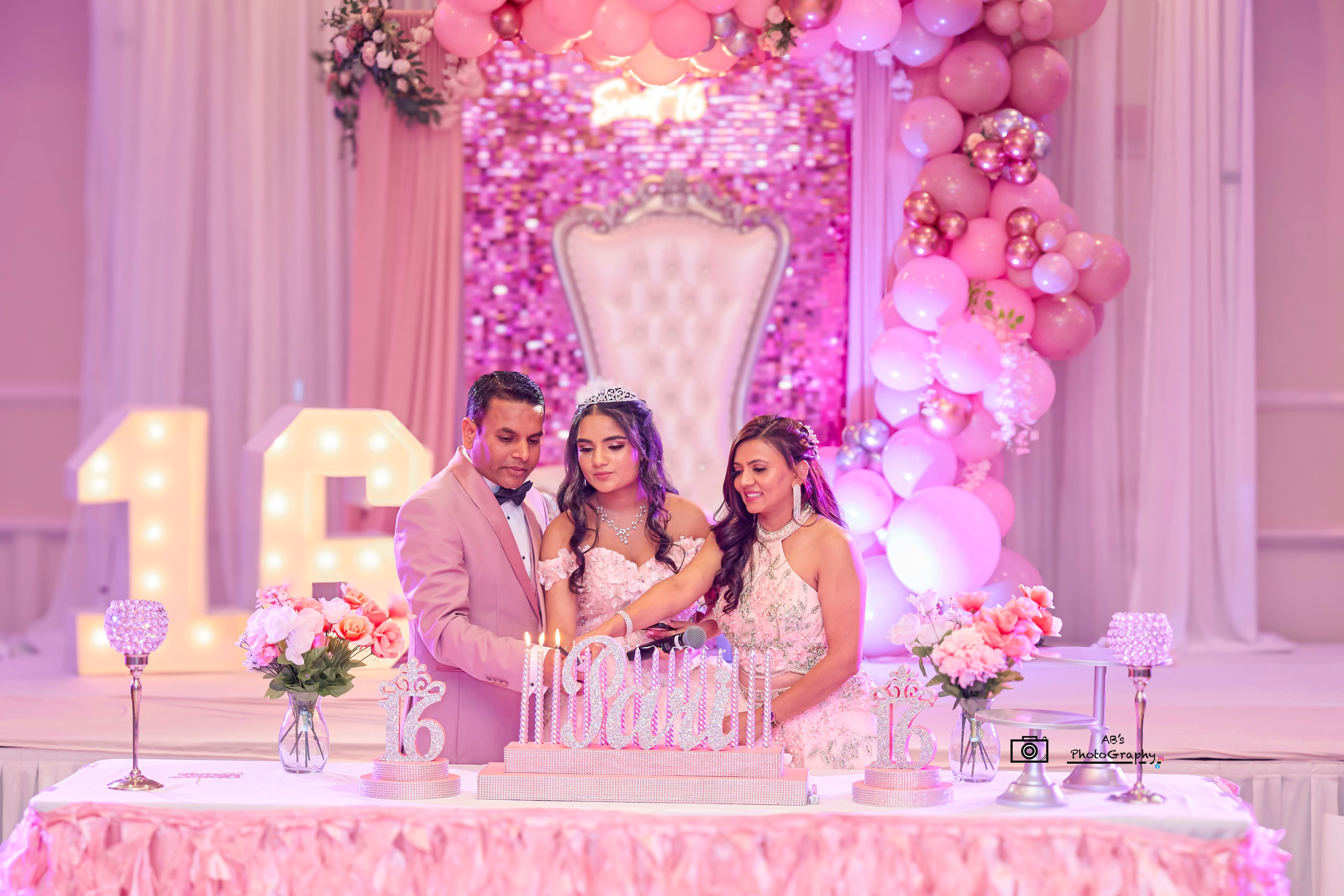 Luxury Sweet 16 Photography & Videography in Massachusetts. Boston Indian Wedding Photographer & Videographer | AB’s Photography