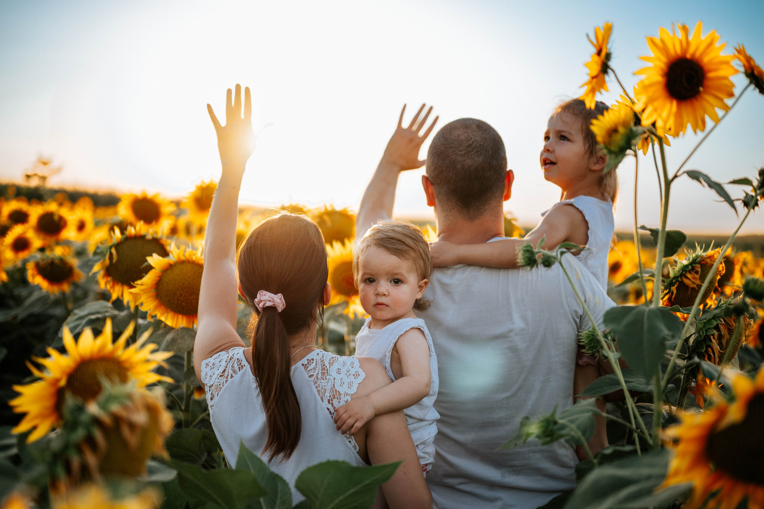 Višnja, Iskra, Maja i Stevan - porodično fotografisanje. Dečiji i porodični fotograf