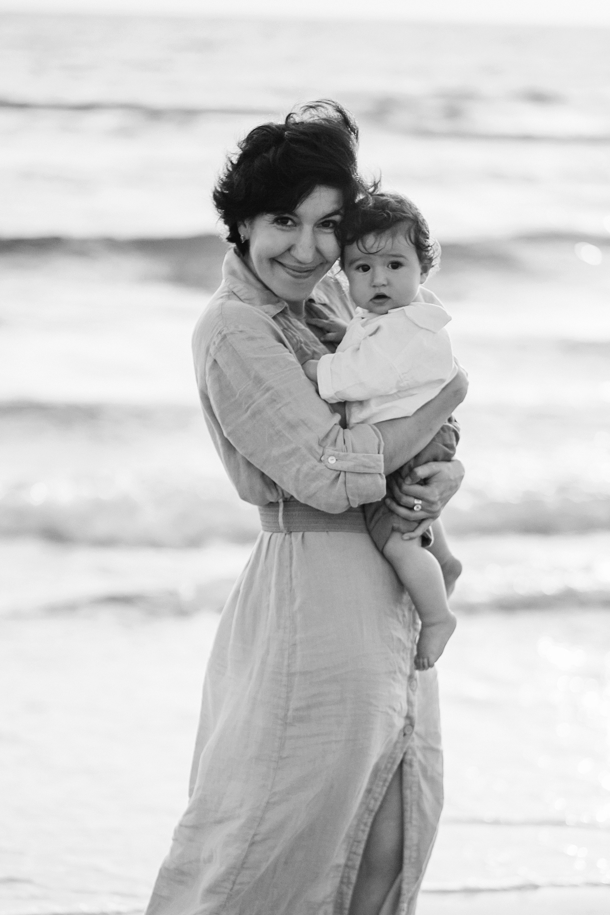 Studentim beach / Eithan 9 month. Family photographer in Israel