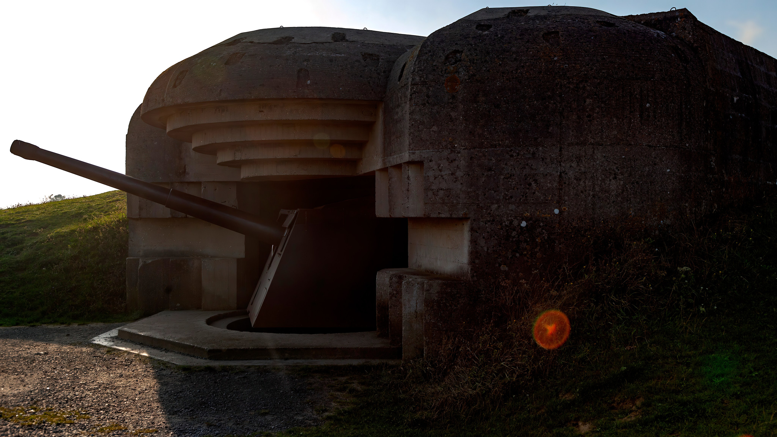 176.Batterie Allemande de Longues-sur-Mer.France.19.9.2024. Путешествия в формате 360......
