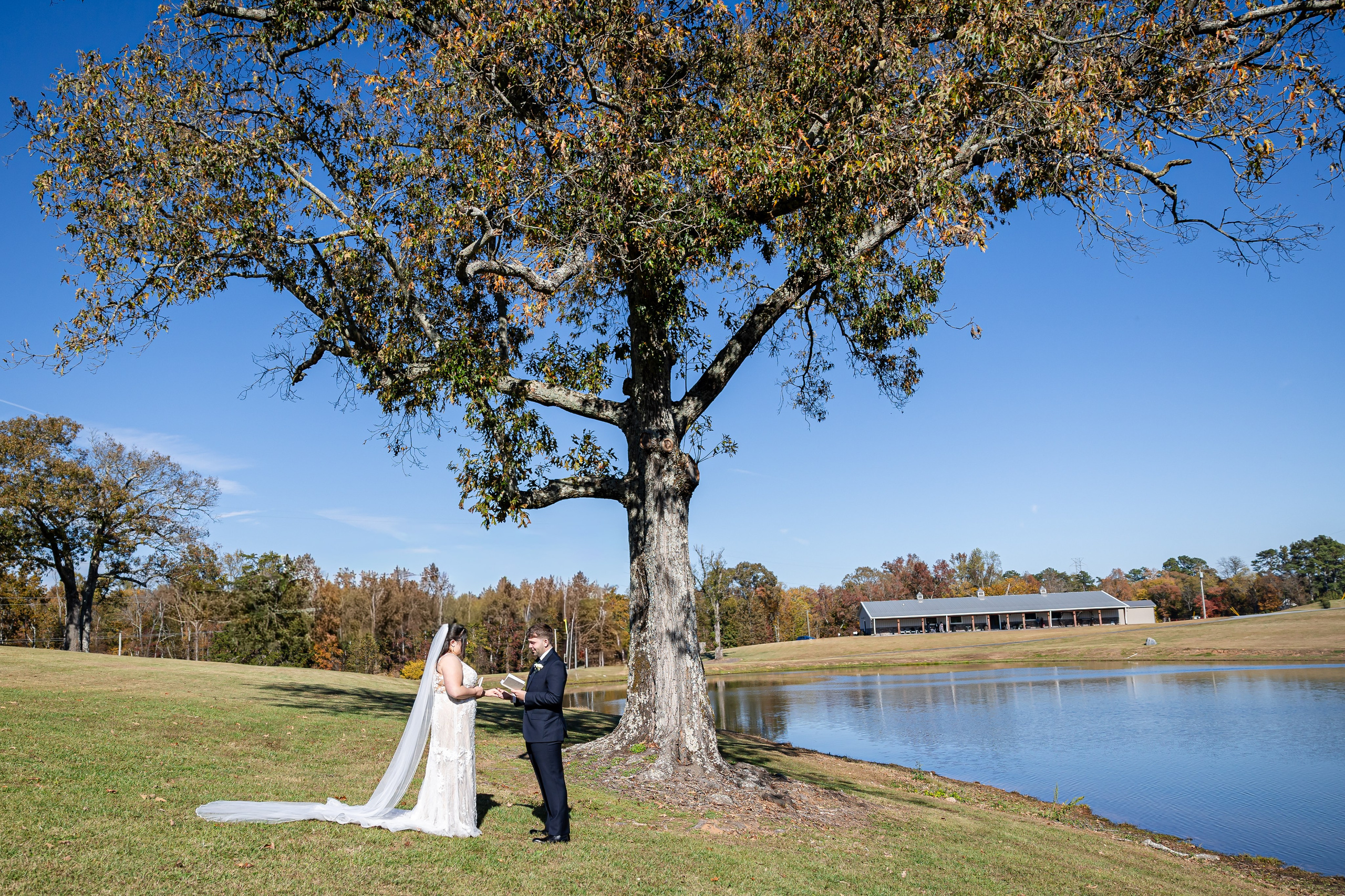 John & Haley’s Joyful Wedding at The Venue at Rose Springs Farm. Wedding and portrait photography in Greenville SC