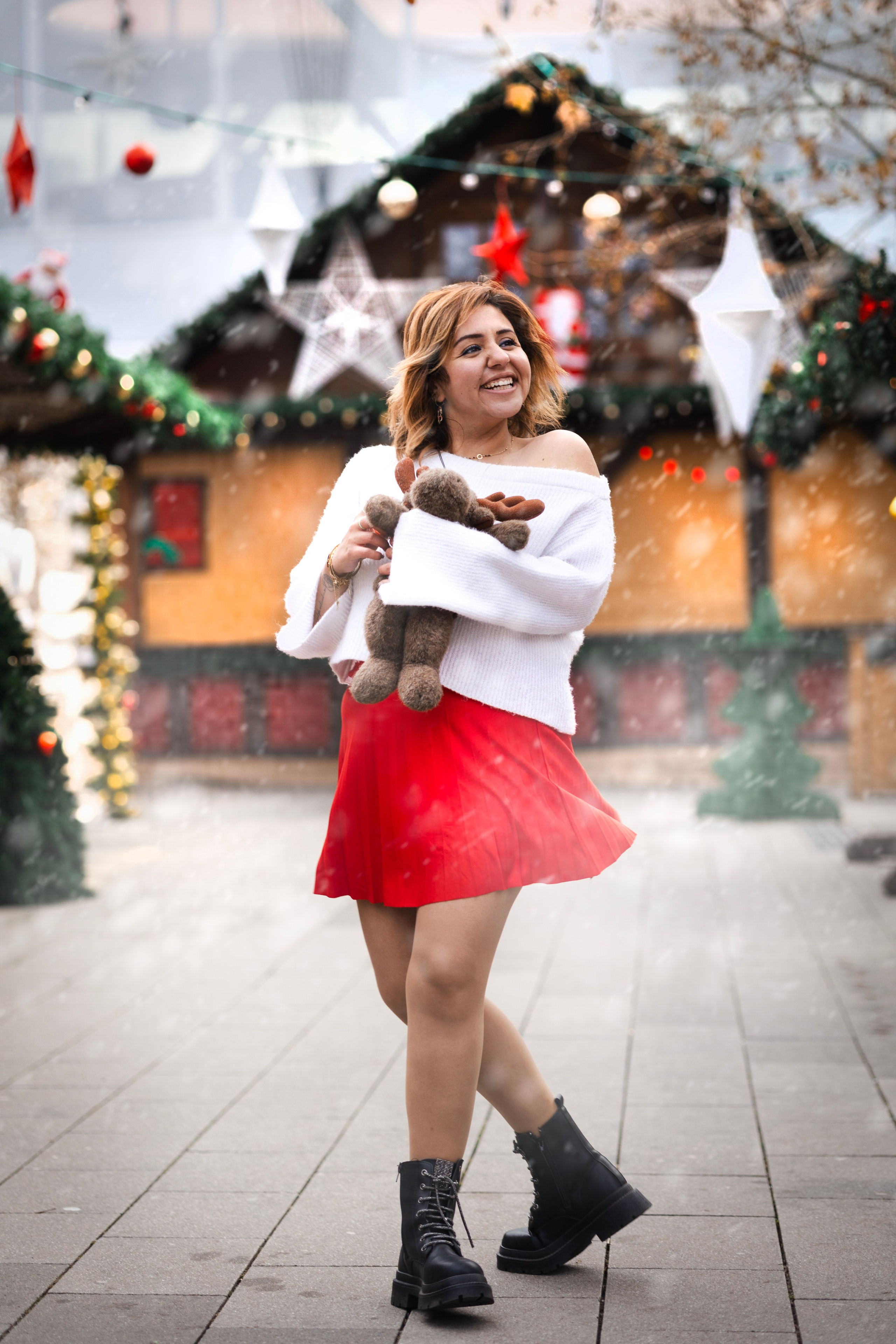 Sandra and Christmas. Photographer in Munich