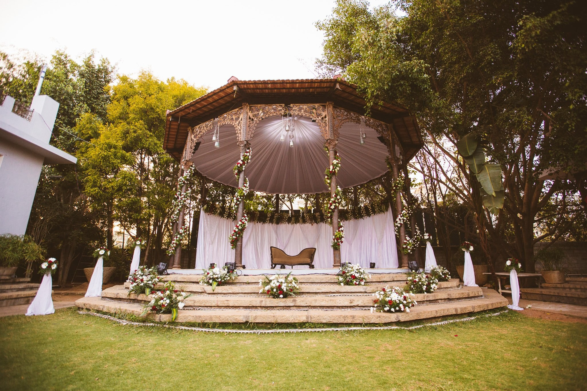 An intimate destination wedding at The Tamarind Tree, J.P Nagar, Bangalore