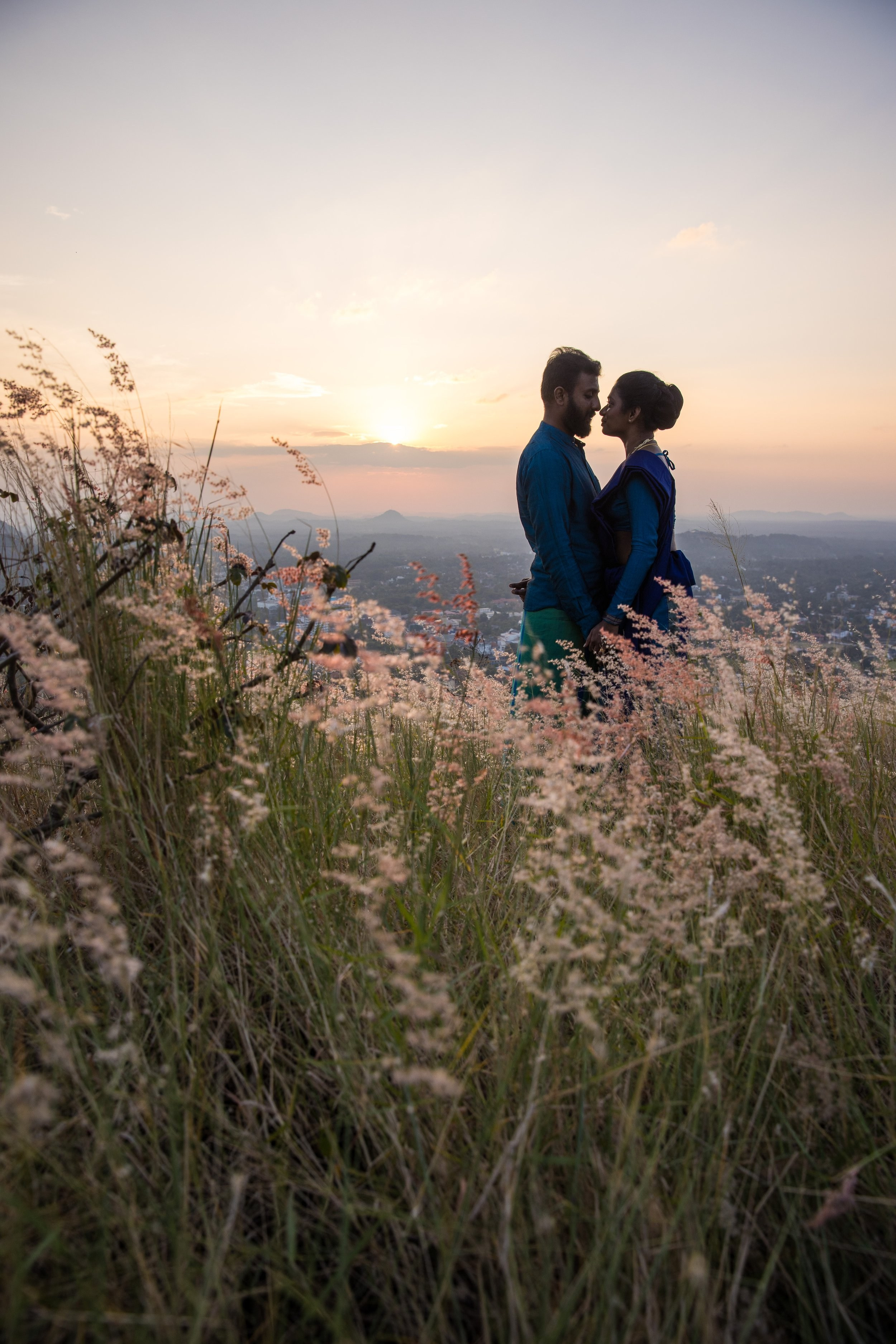 A romantic post wedding couple shoot at Kurunegala