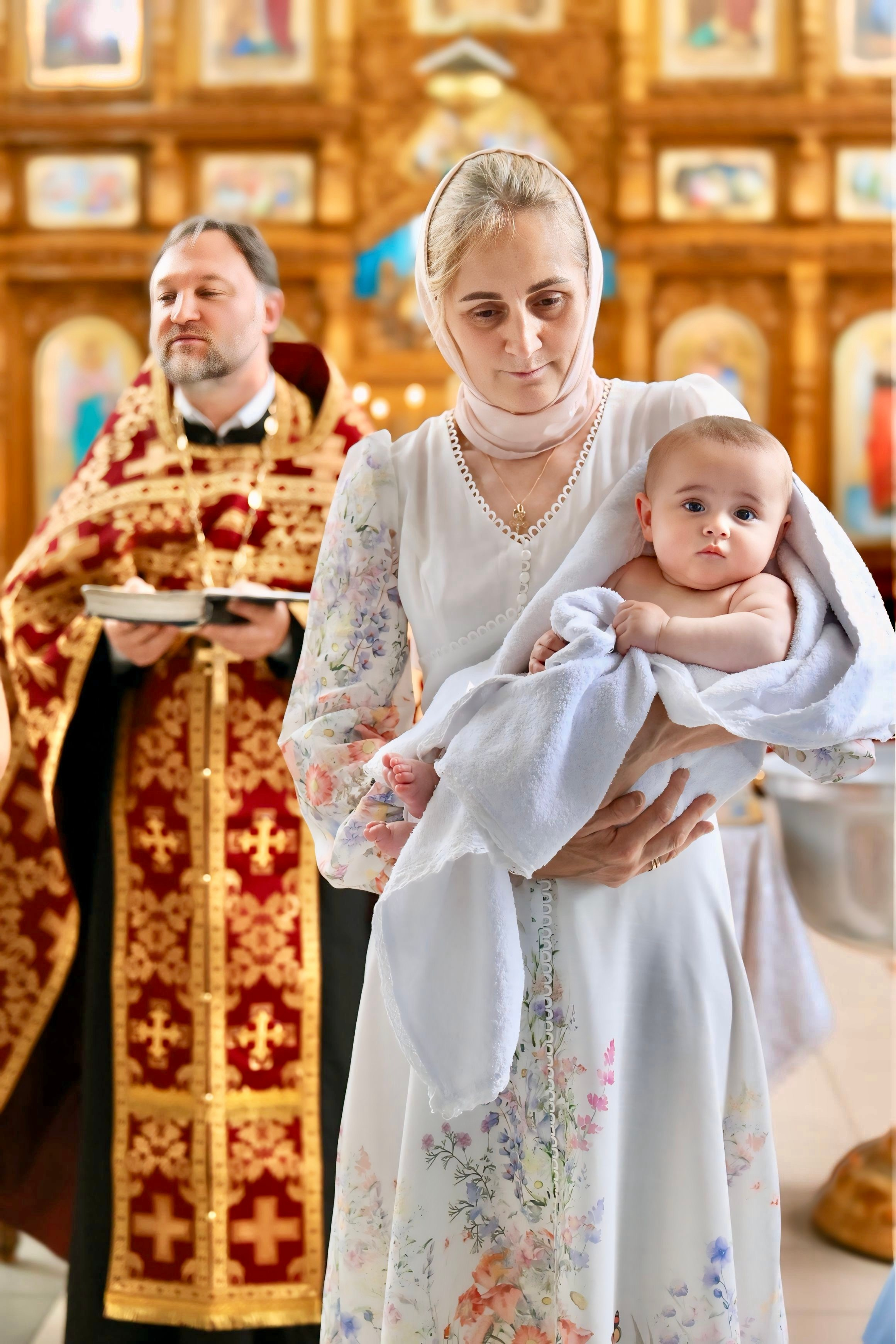Крещение. Съемка церковных таинств — АЛИНА ФЕТУ