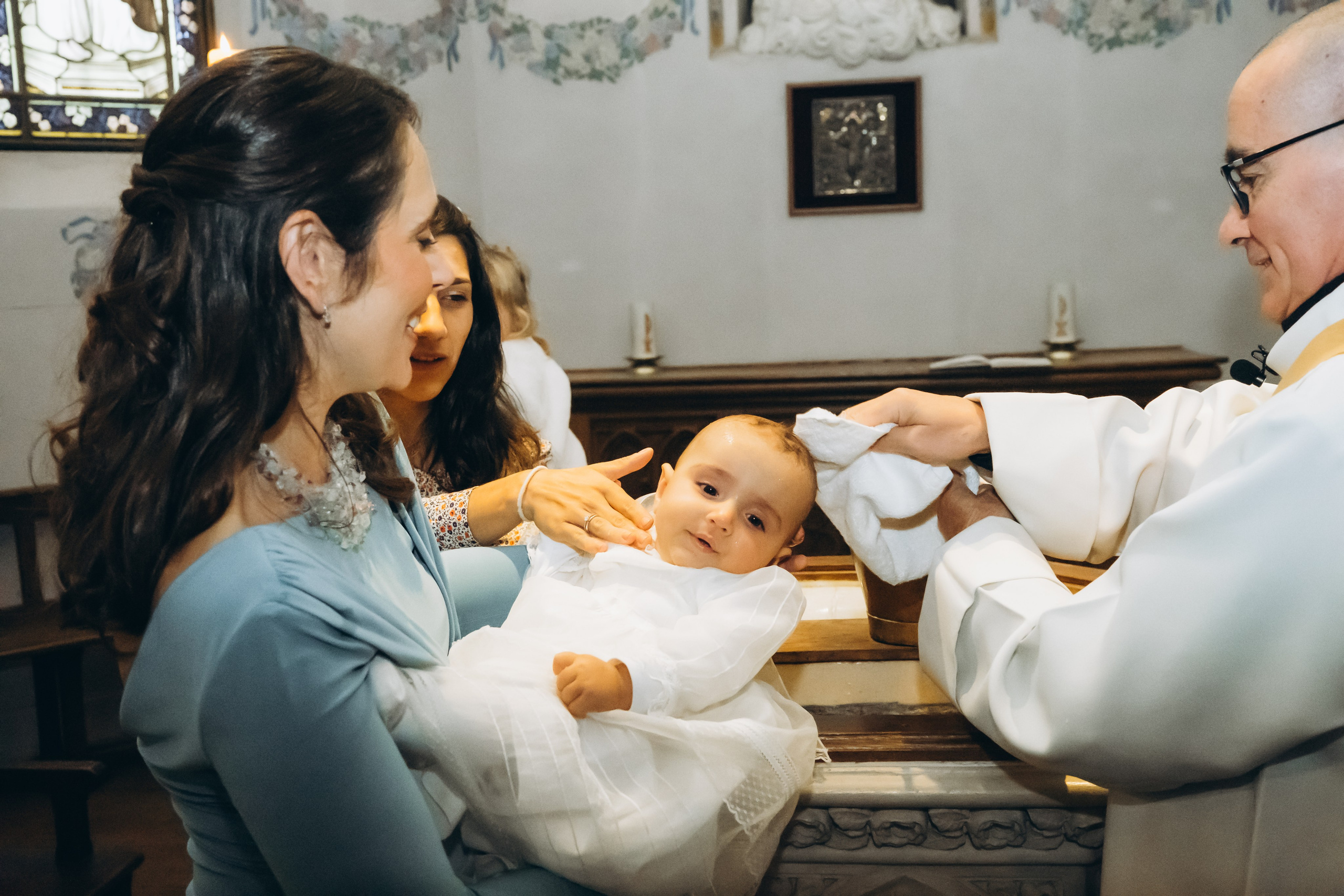 Petite Sonia: cérémonie de baptême. Photographer in Paris Marina Chaput