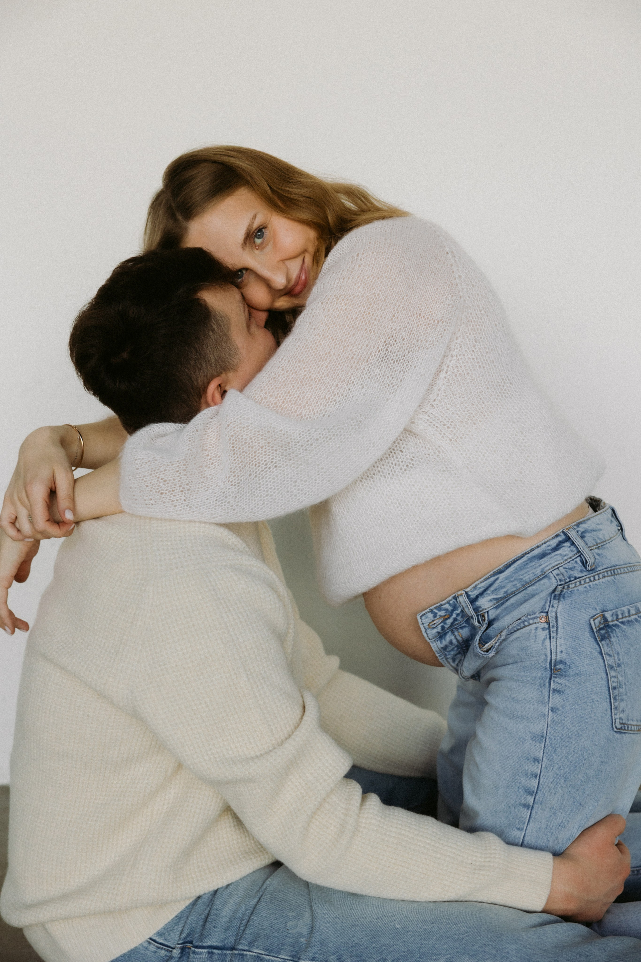 Laukimo fotosesija studijoje | su Marta ir Šarūnu. Vestuvių ir šeimų fotografė Lena Bondarenko / belove photo