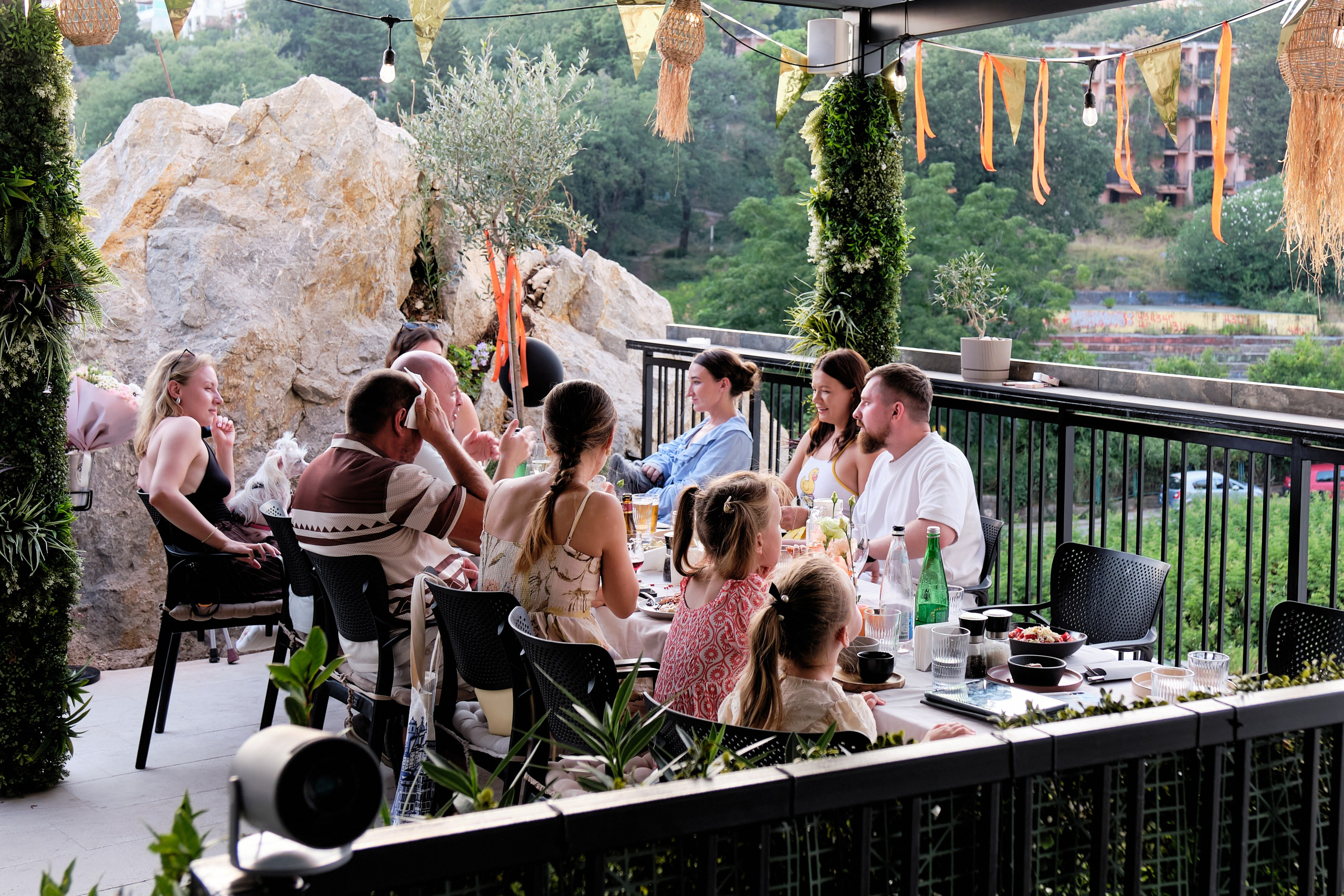 Photo report from the Zebra Restaurant’s birthday celebration. Becici, Montenegro. Photographer, photo artist Alena Novgorodtseva