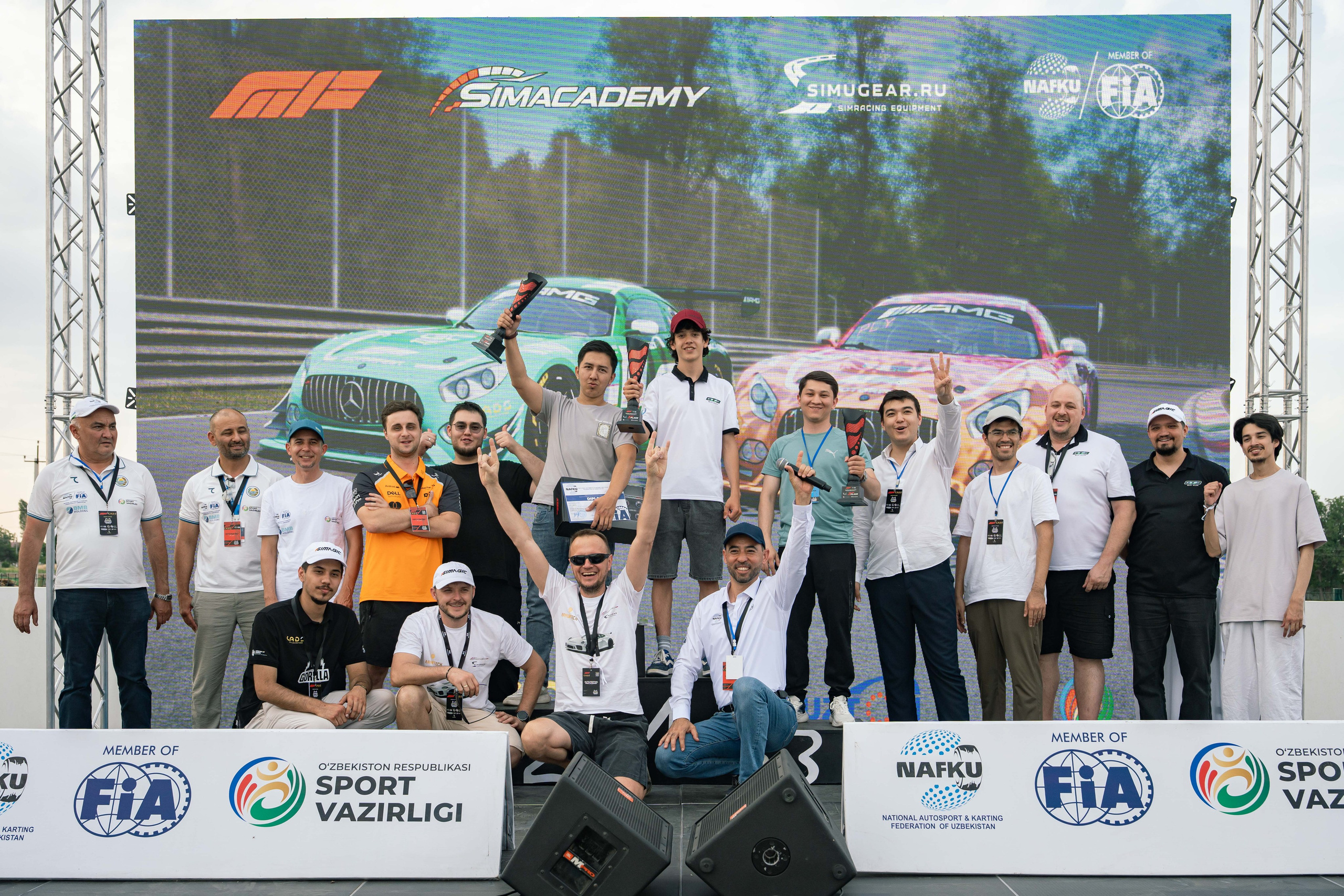 1й этап Чемпионата Узбекистана по цифровому автоспорту NAFKU eSports GT3 Championship