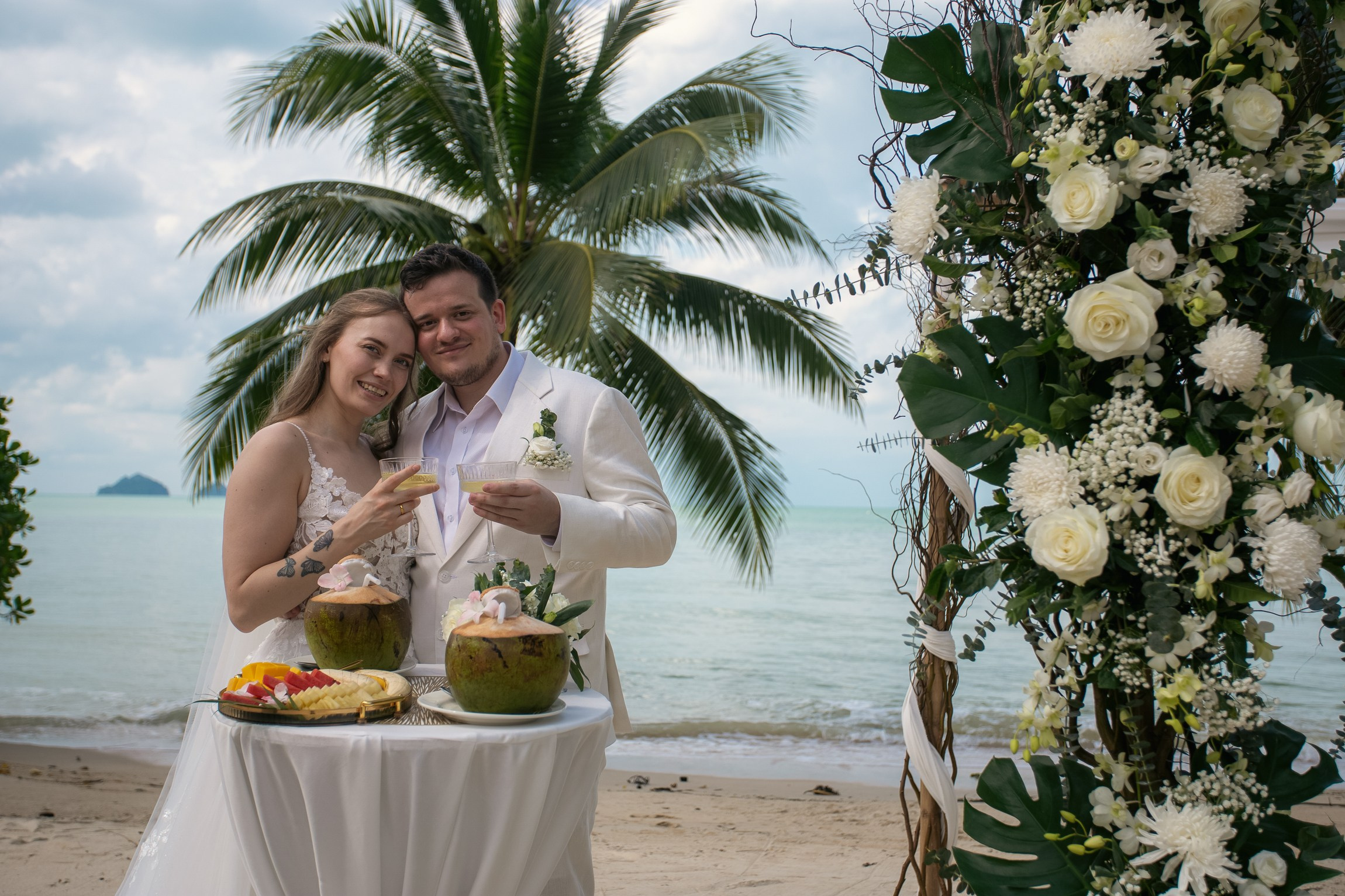 Rebekka and Henrik 19.12.2024. Wedding on Koh Samui, Thailand