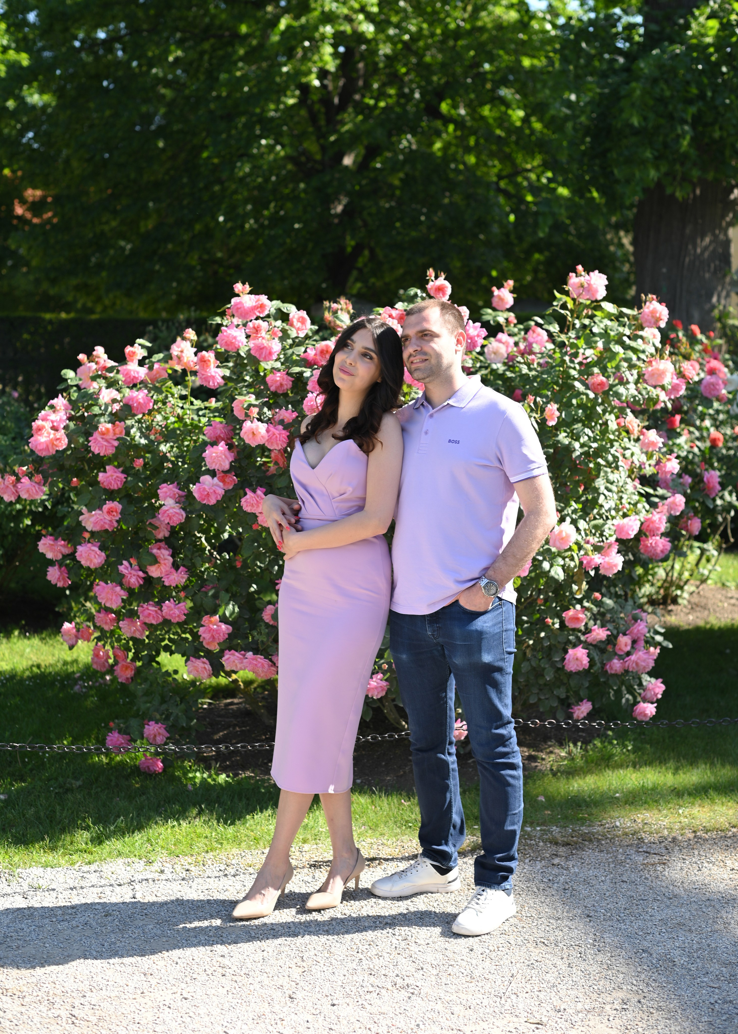 Lazar & Liviana in Vienna. Photo Vienna and Bratislava