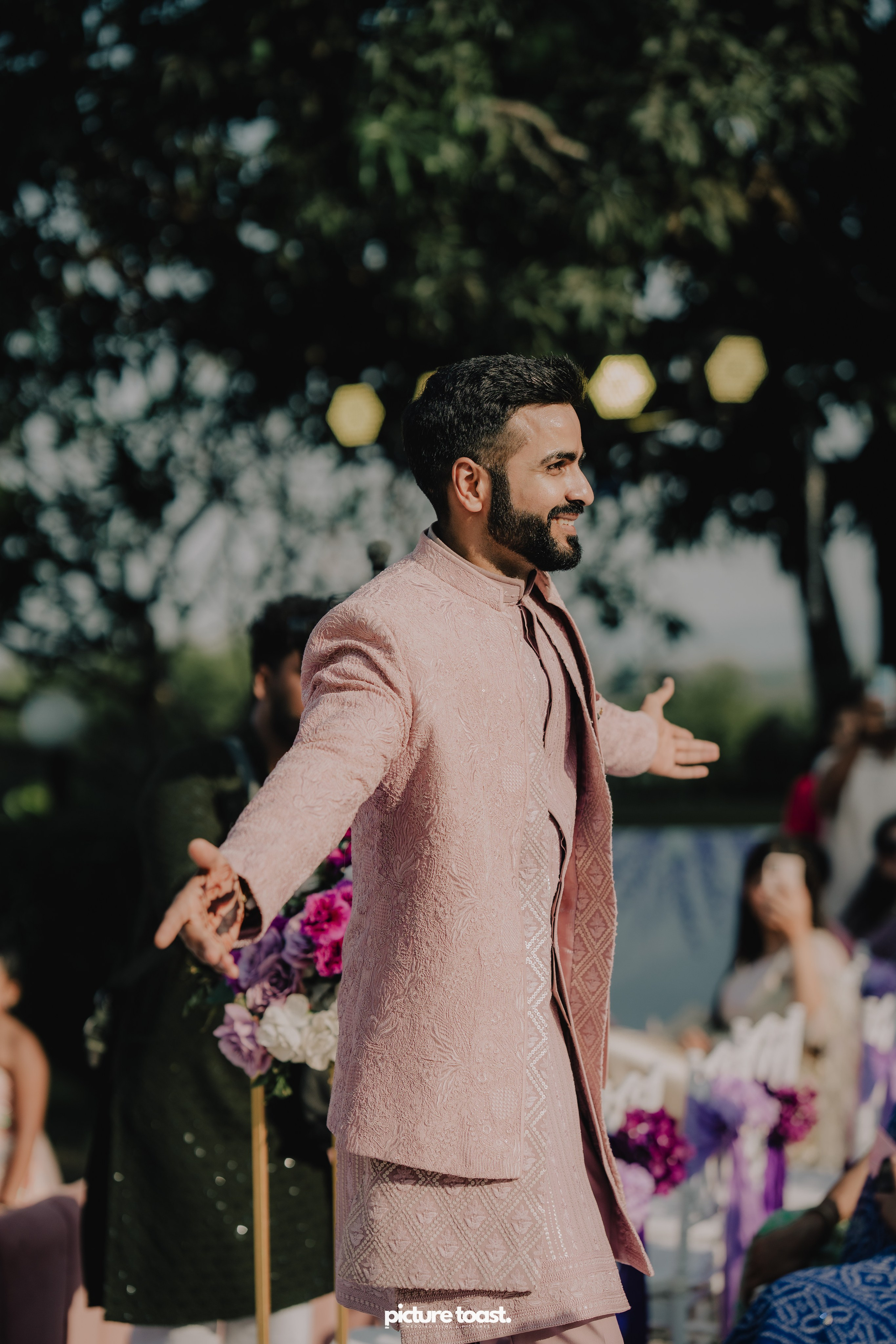 Varamala Ft. Barbie & Aneesh. Fine art Wedding Photographers in India & Canada