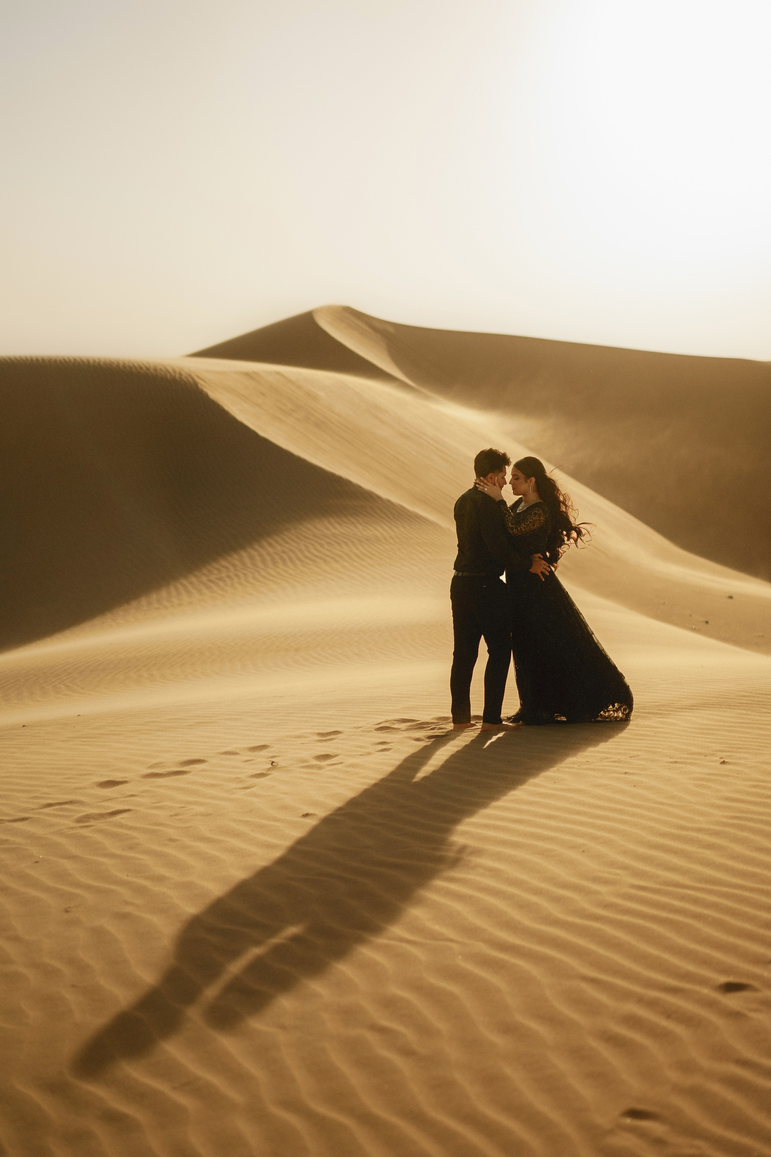 Elopement at Glamis Sand Dunes California. Wedding Photography & Videography Team in California, Los Angeles, San Francisco, San Diego and Travel