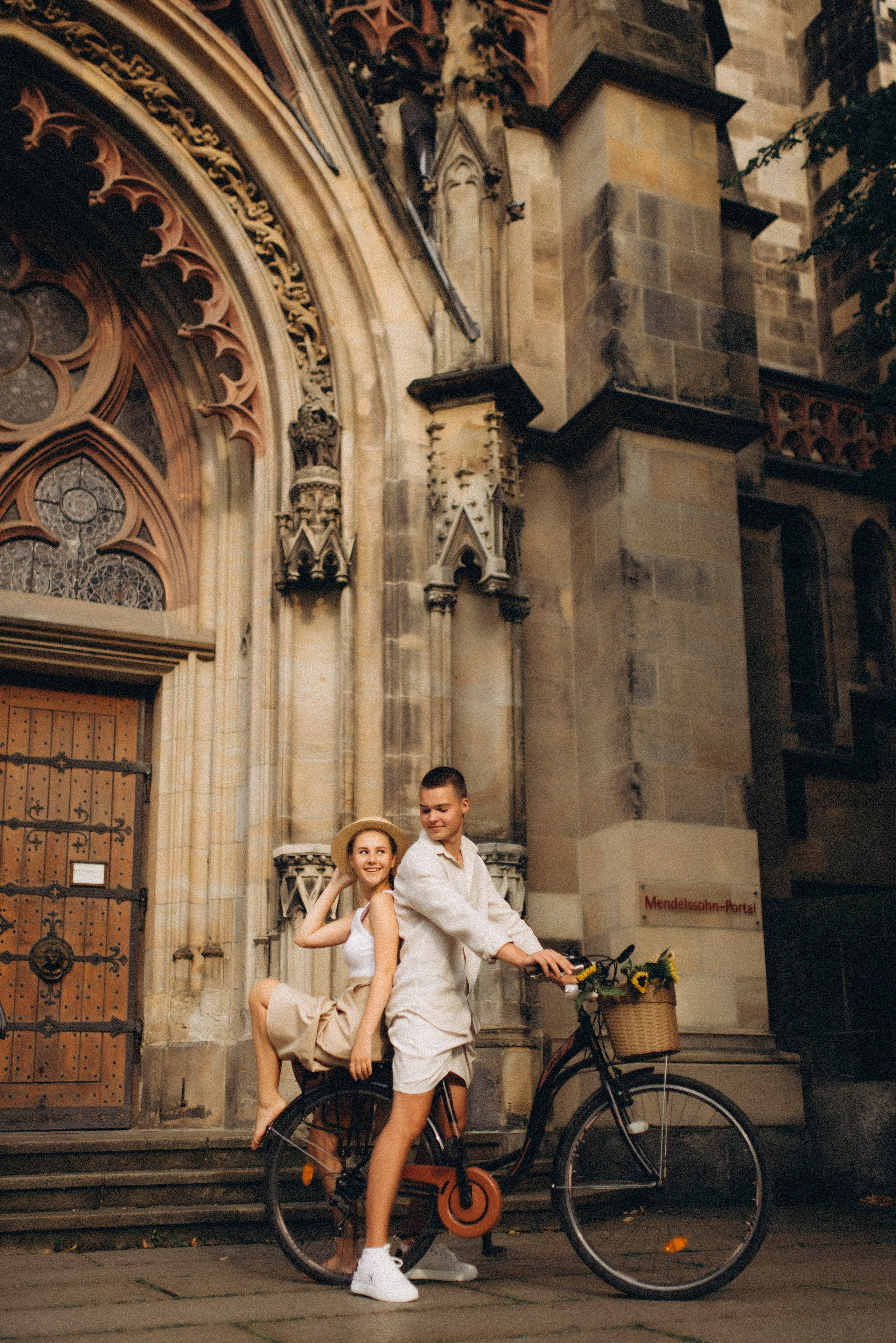 Fahrradliebe. Семейный фотограф Лейпциг, Германия