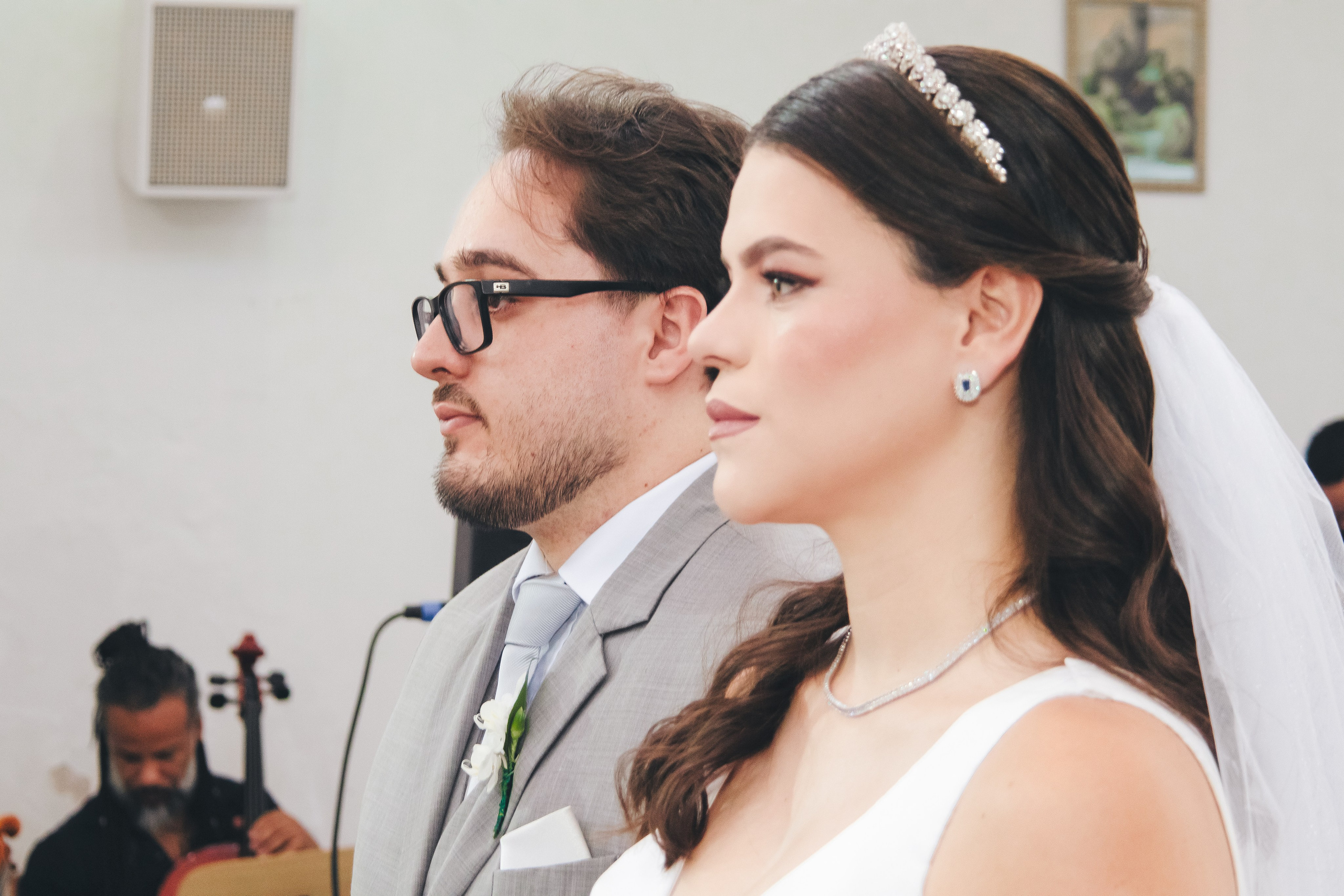 Maria Teresa e Vinicius — Religioso. Fotógrafa de casamento e festa infantis em Marilía, São Paulo