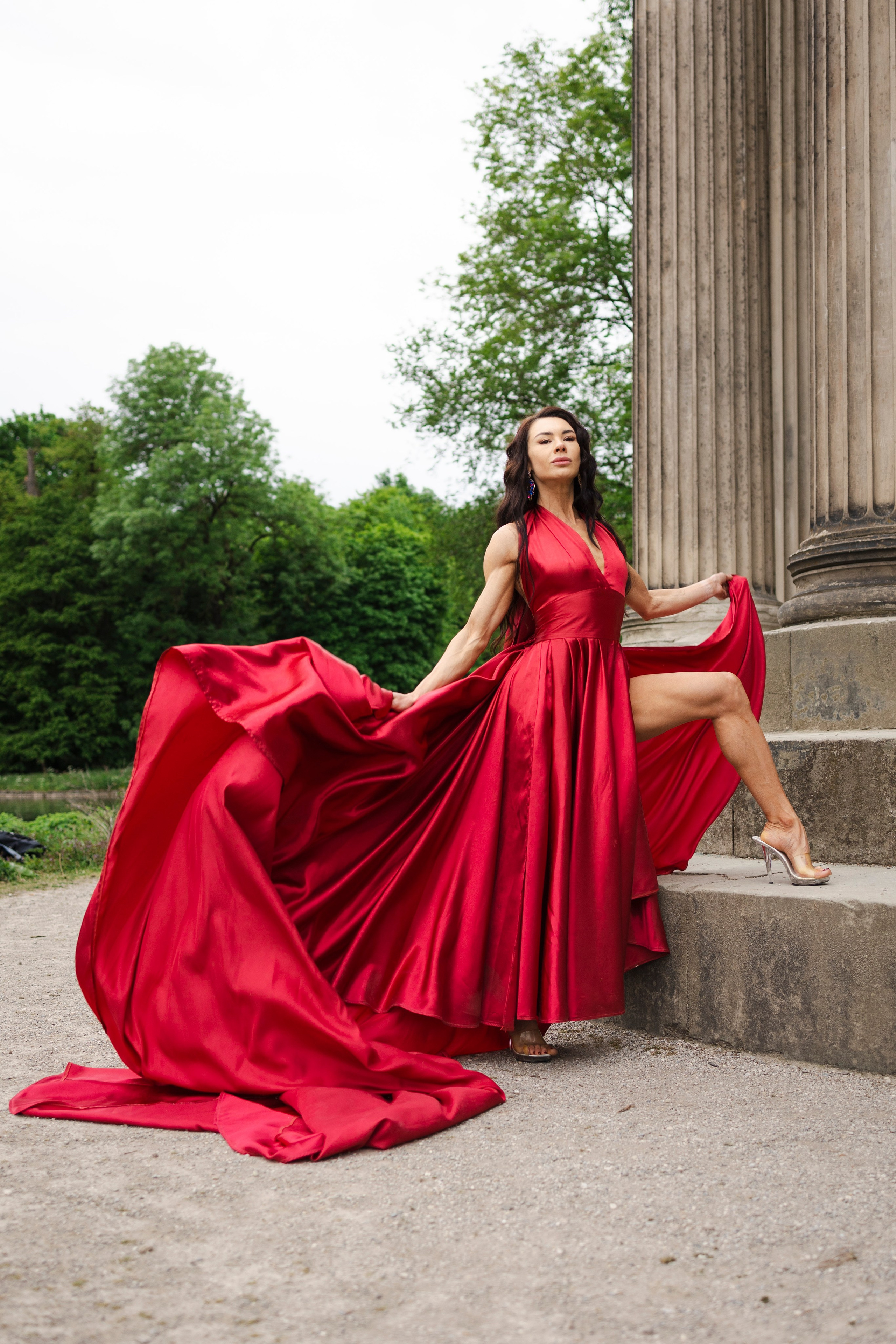 Long dresses shooting. Photographer in Munich