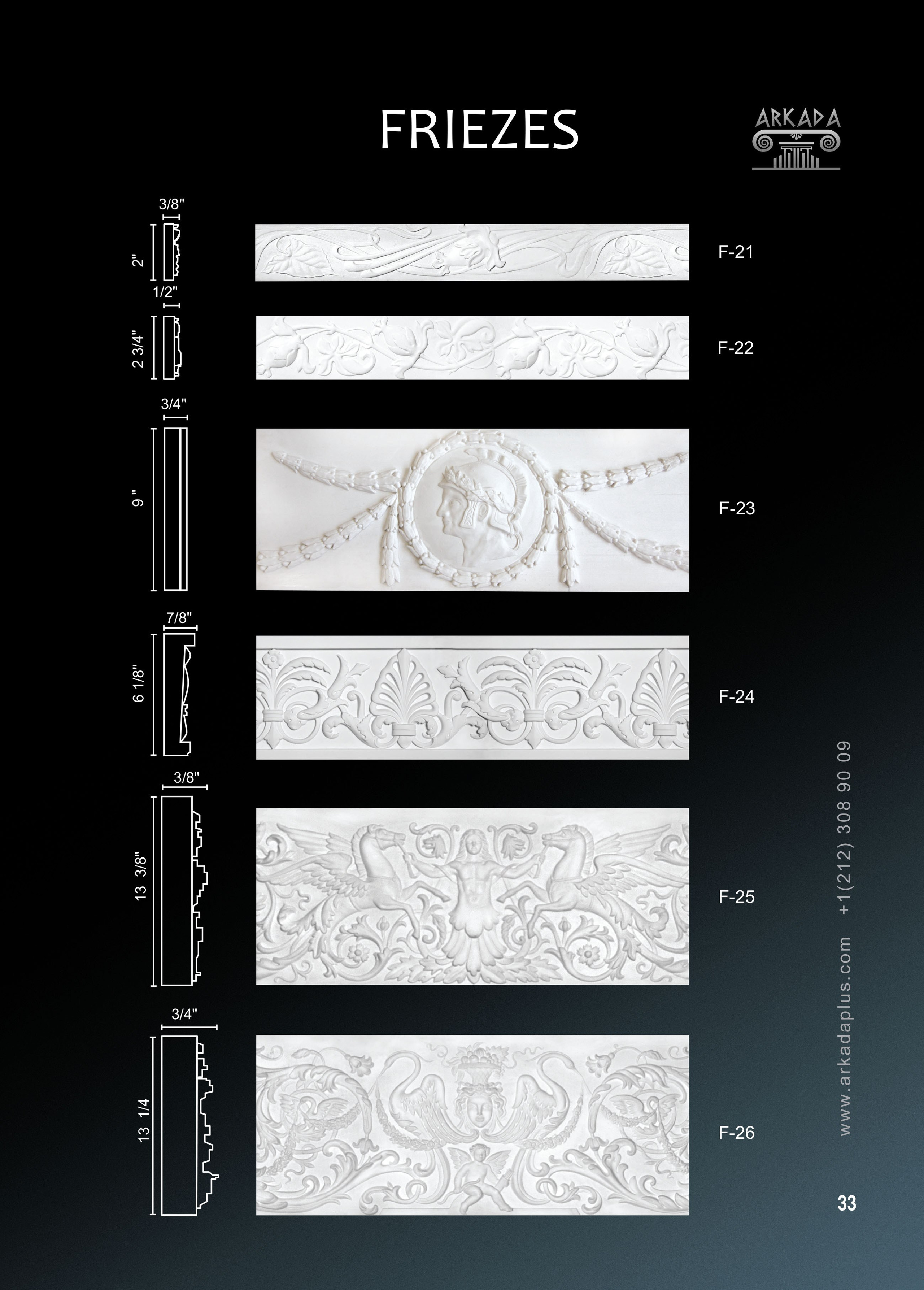 Panel Moldings. Plaster molding